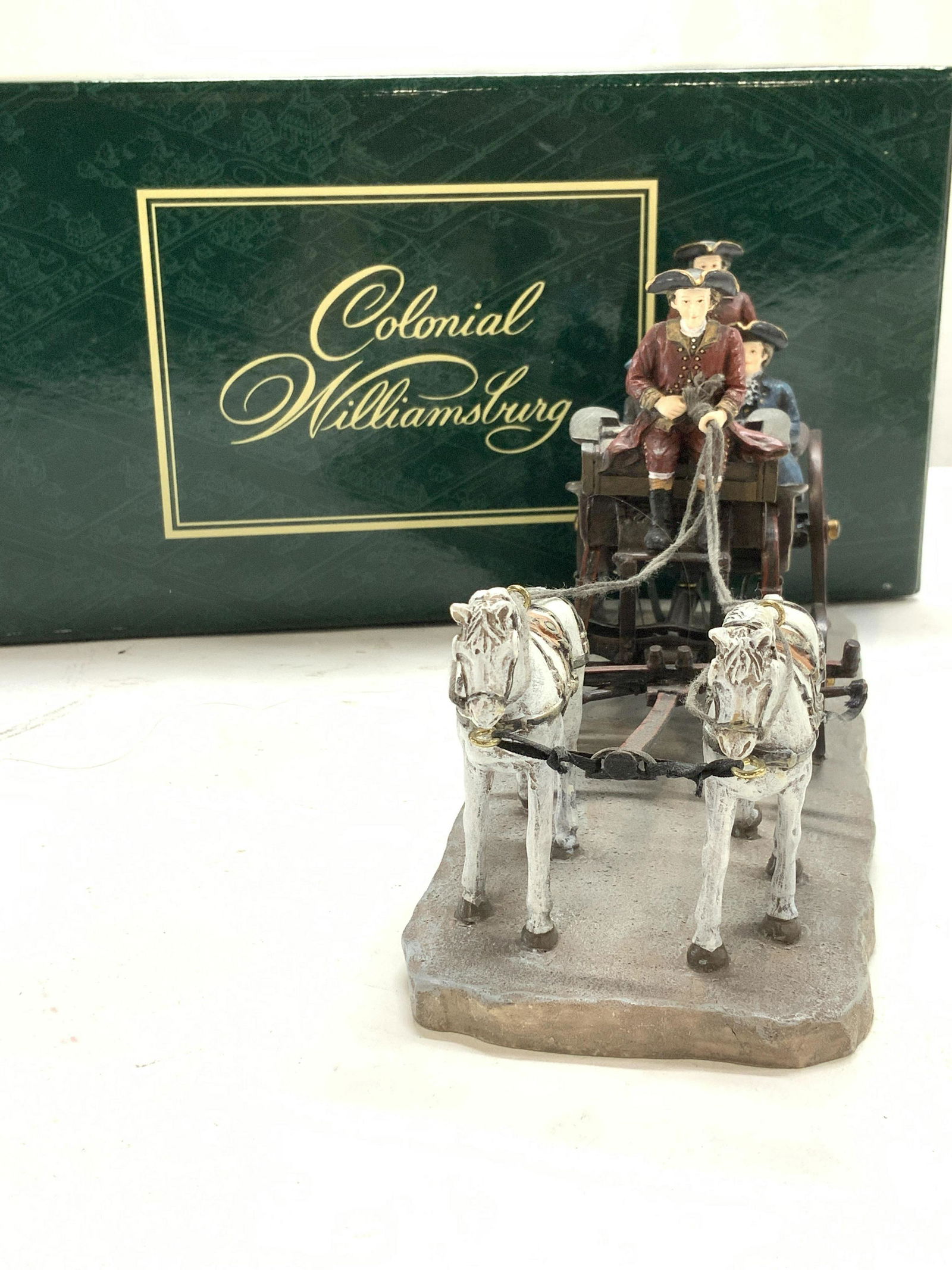 Colonial Williamsburg Horse Carriage Display, Box (1 of 7)