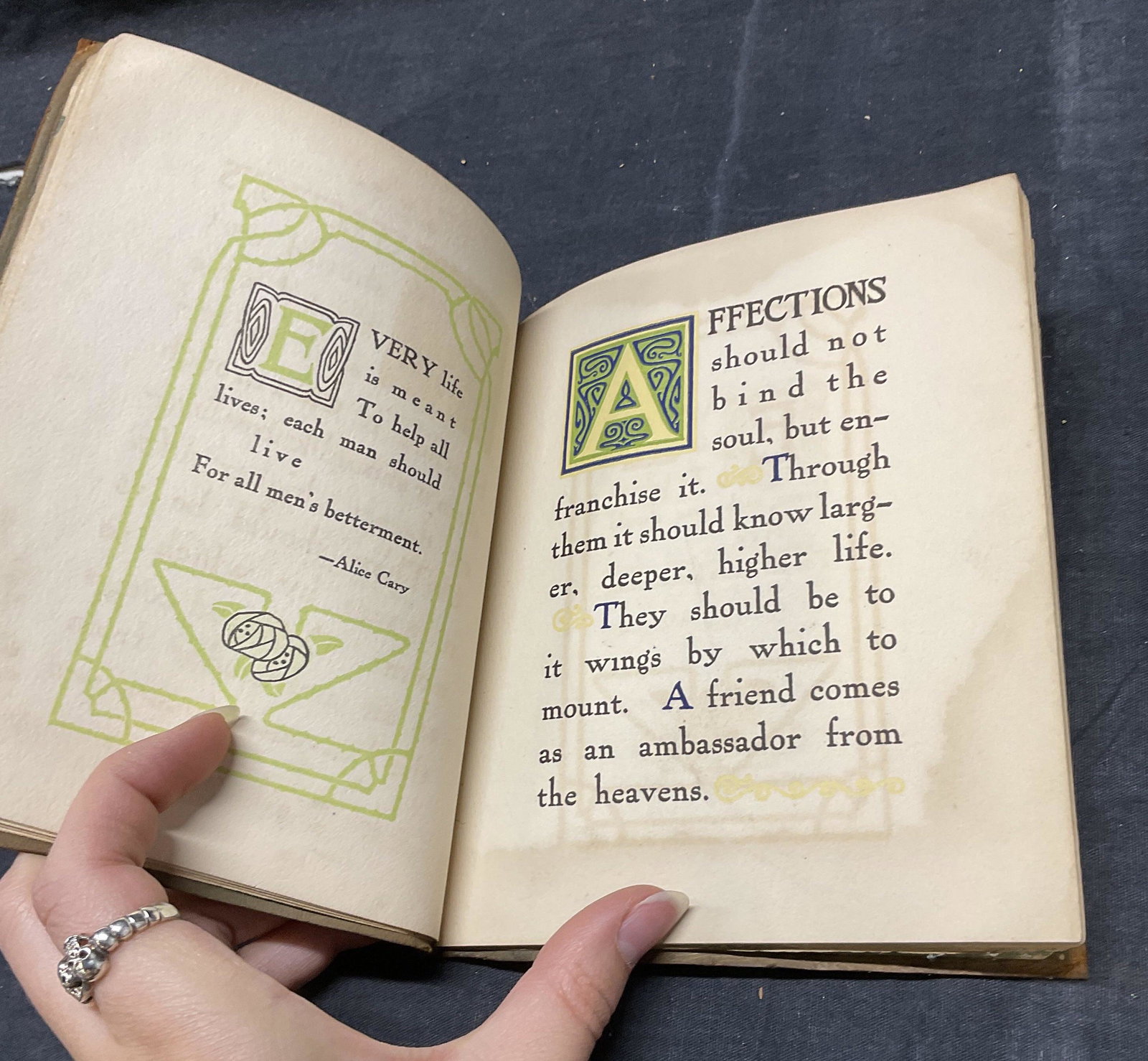 Antique My Friend Book, James Mason, NY (1 of 5)