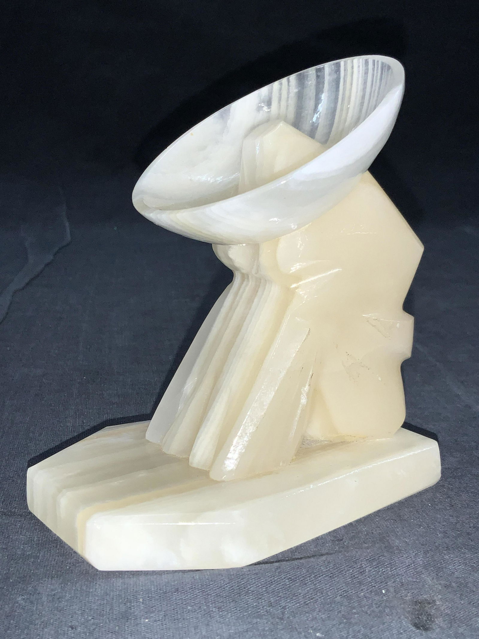 Carved Stone Sombrero Siesta Figure (1 of 6)