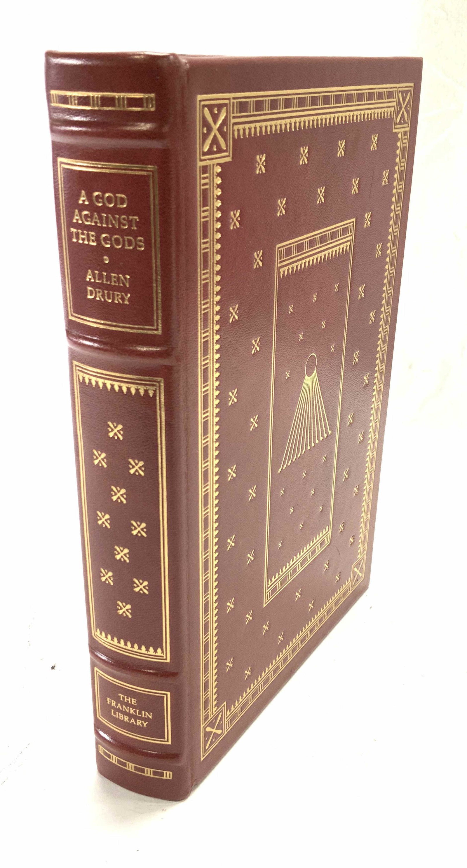 Signed Author Allen Drury, A God Against The Gods (1 of 7)