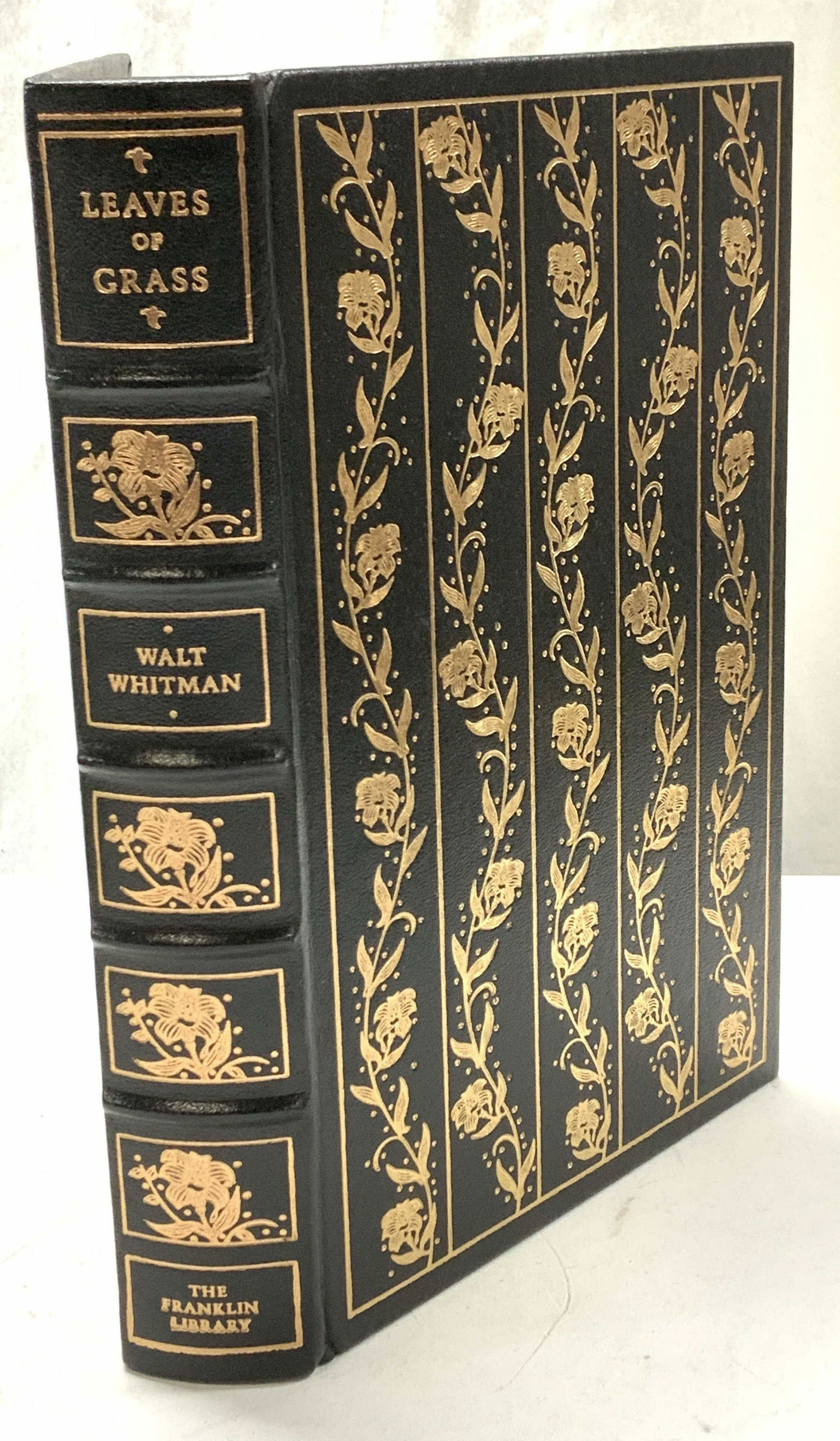 Leather Bound Leaves of Grass, Walt Whitman (1 of 7)