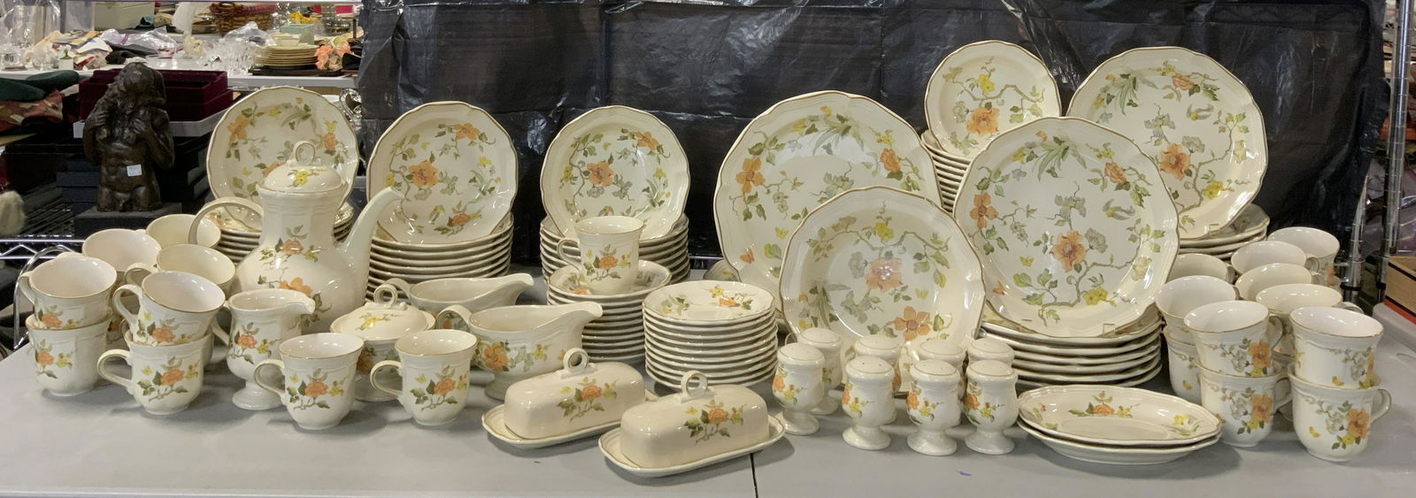 Set 164 MIKASA HERITAGE Porcelain China Set (1 of 13)