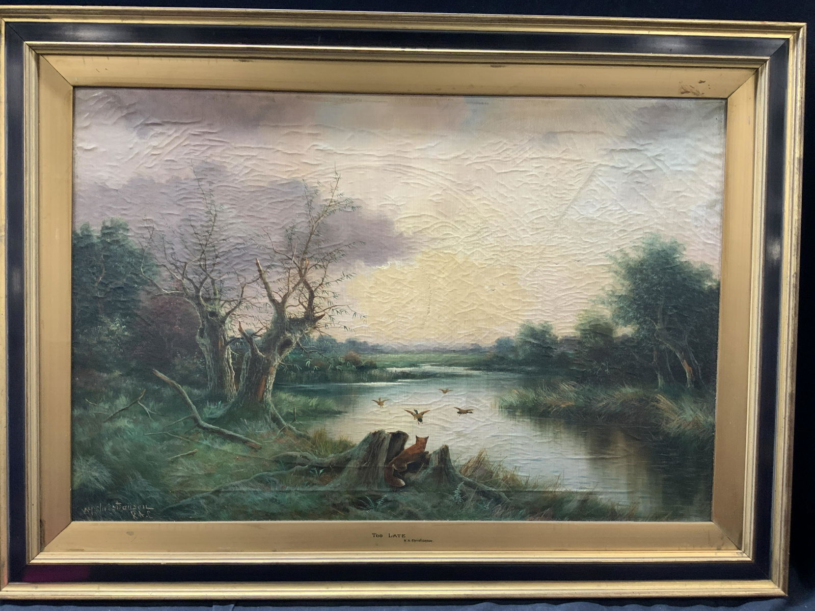 Signed NH Christianson Landscape Litho (1 of 11)