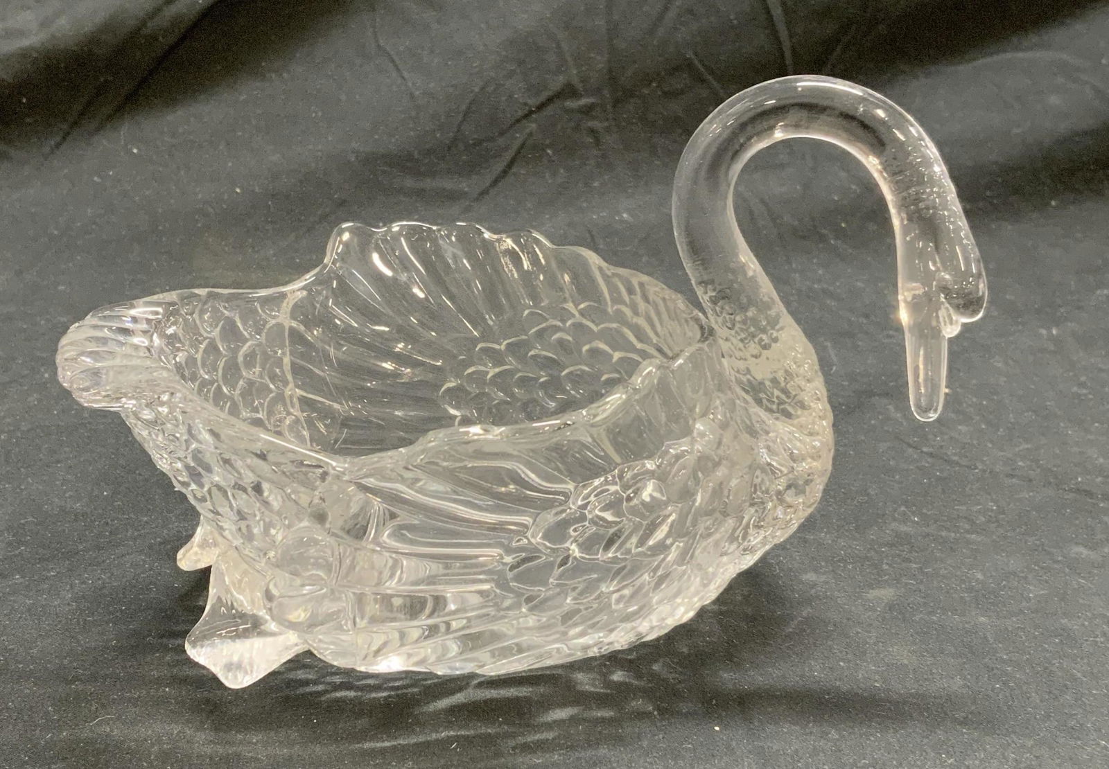 Vintage Swan Art Glass Bowl (1 of 6)