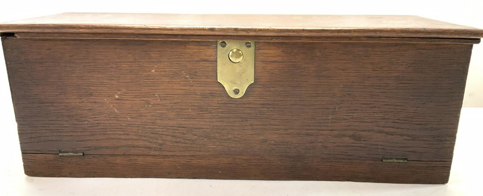 Rustic Antique Fold Out Handmade Wood Box (1 of 8)