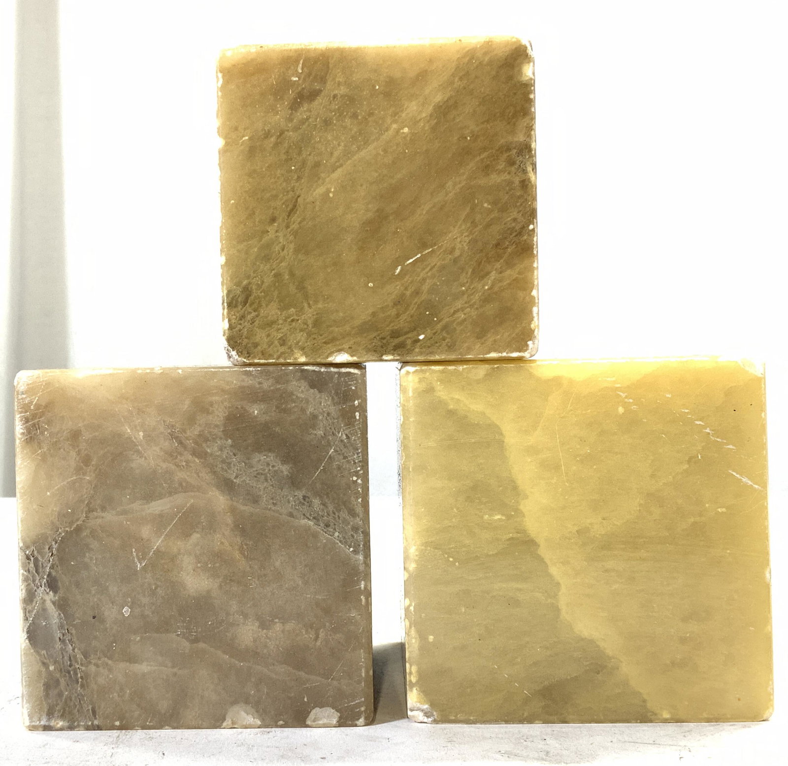 Lot 3 Marble Stone Cubes Decor (1 of 7)