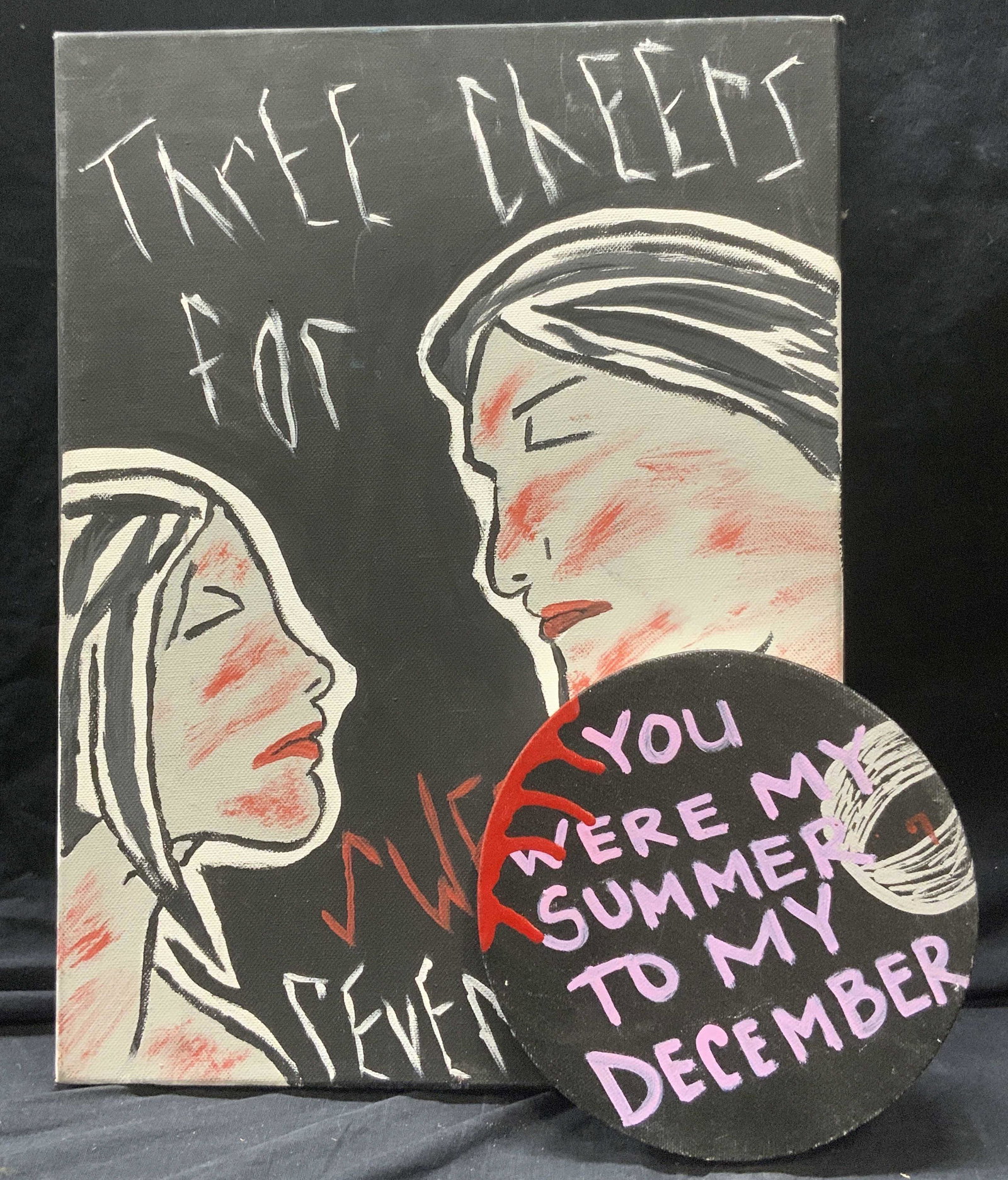 Pair Music Emblem Paintings (1 of 6)