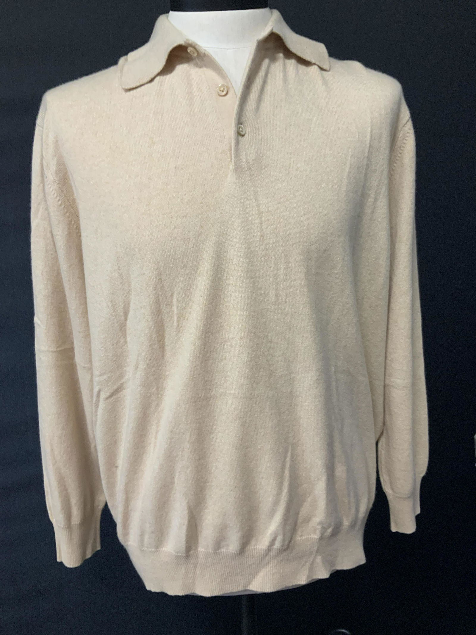 Giorgio MILANO Cashmere Collar Sweater (1 of 6)