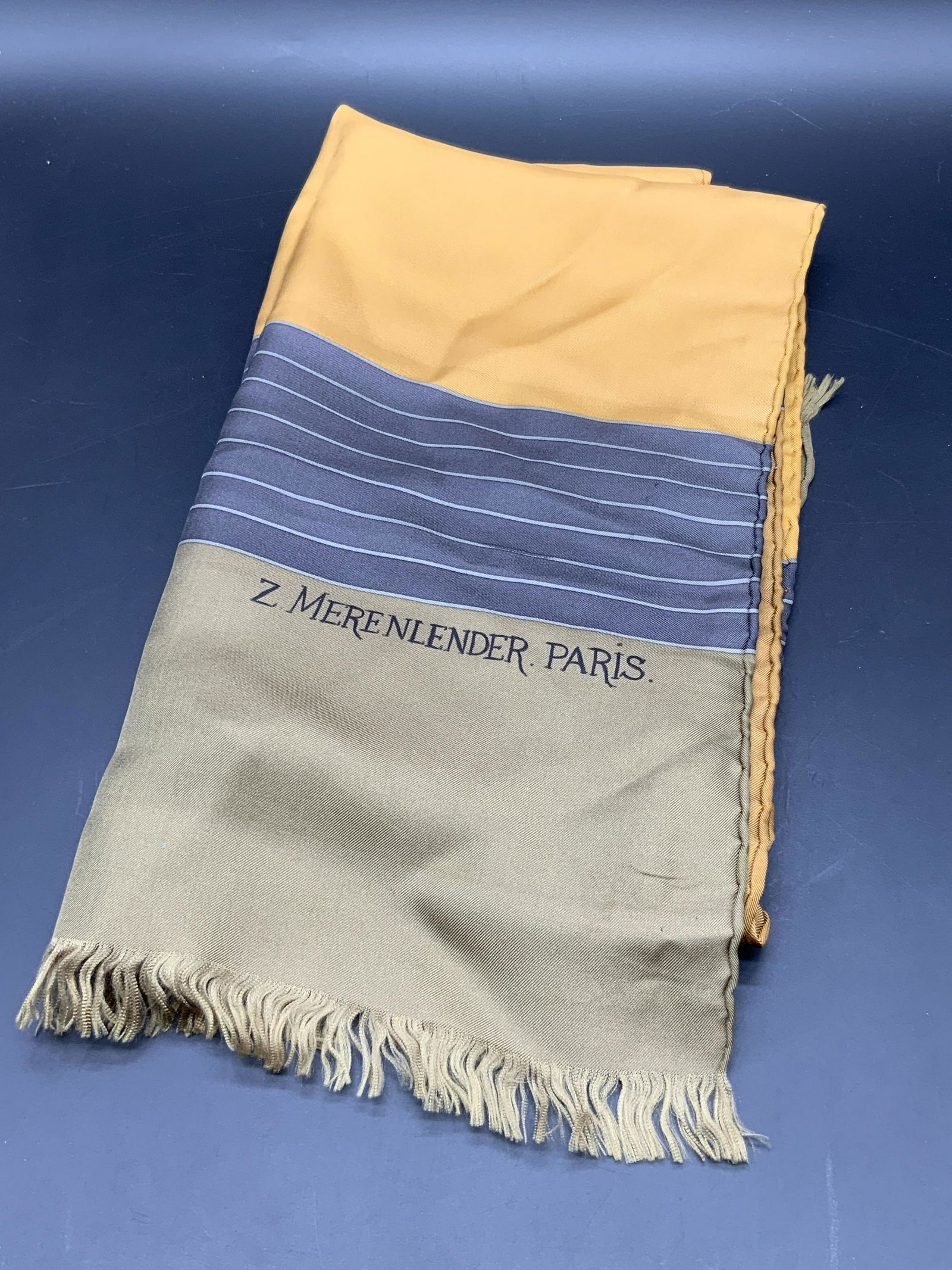 Z MERENLENDER PARIS Fringe Trim Scarf (1 of 9)