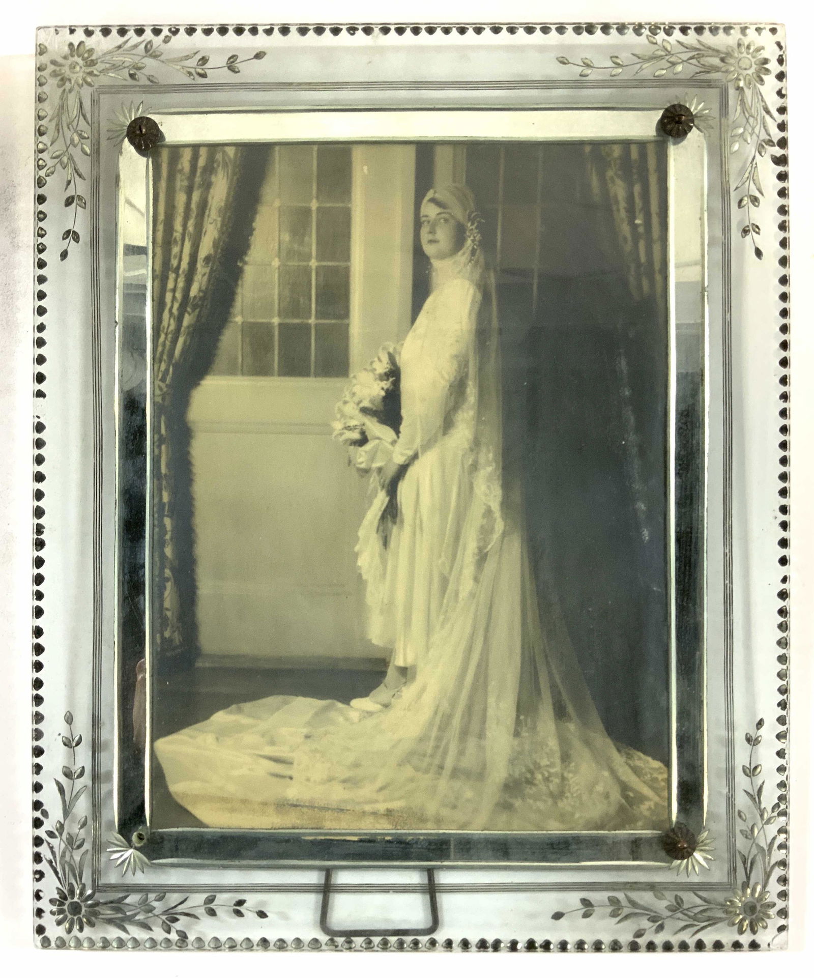 Vintage Venetian Glass Picture Frame (1 of 5)