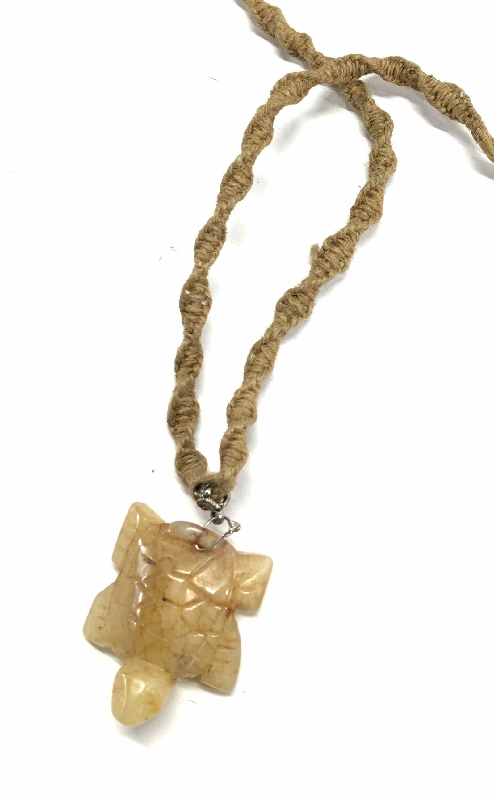 Carved Stone Turtle Necklace (1 of 6)