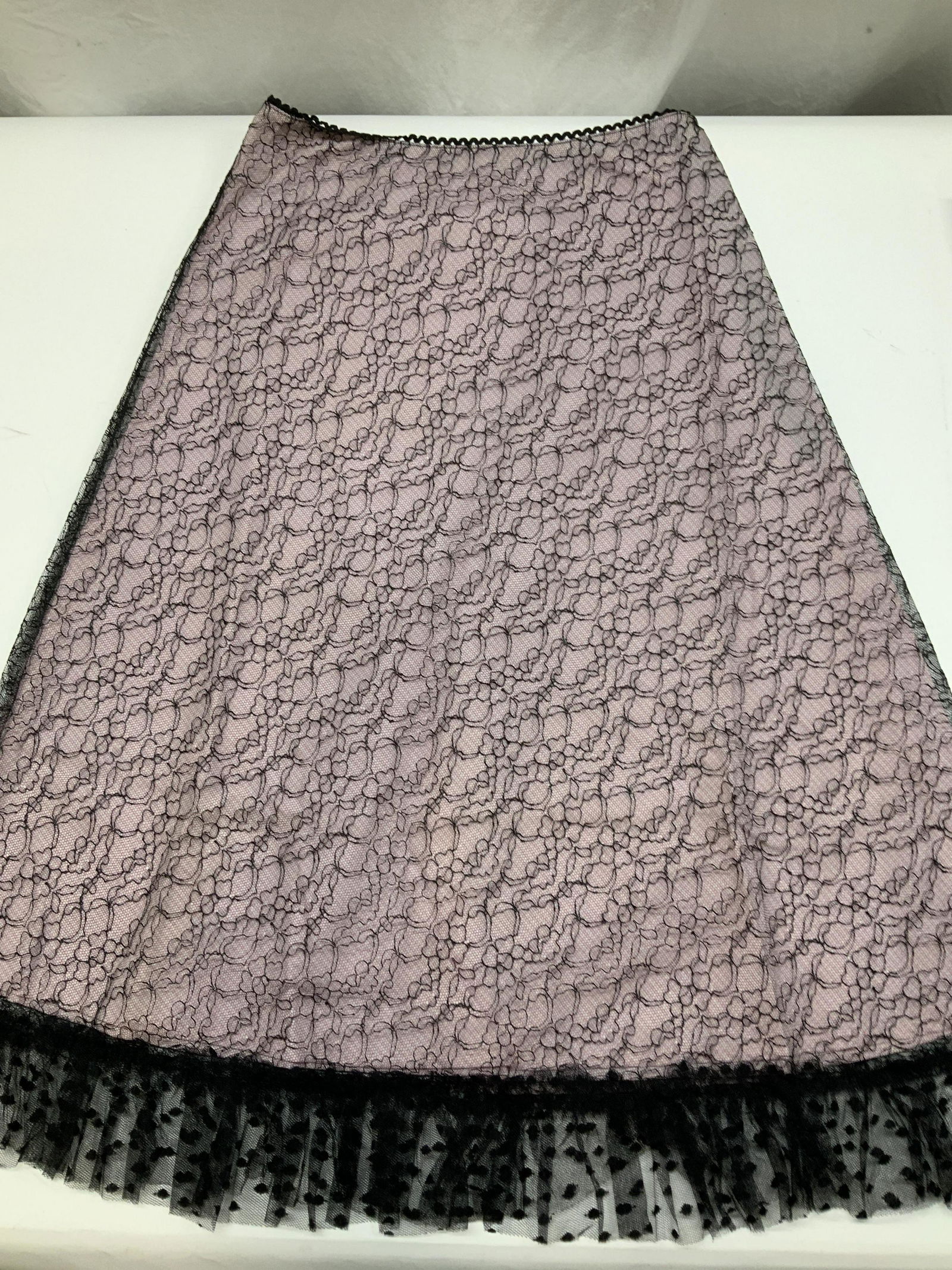 CoreyLynnCarter Lace Gingham Skirt (1 of 5)