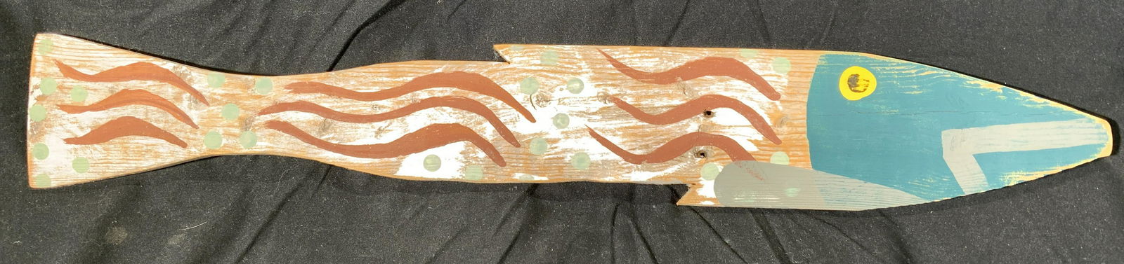 Hand Crafted Wooden Fish Wall Decor (1 of 5)
