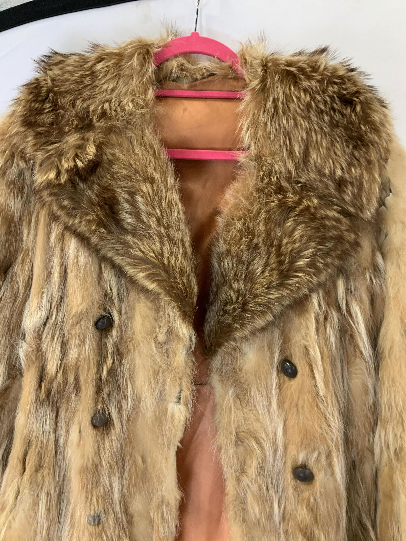 Vintage Fur Coat w Shawl Collar (1 of 11)