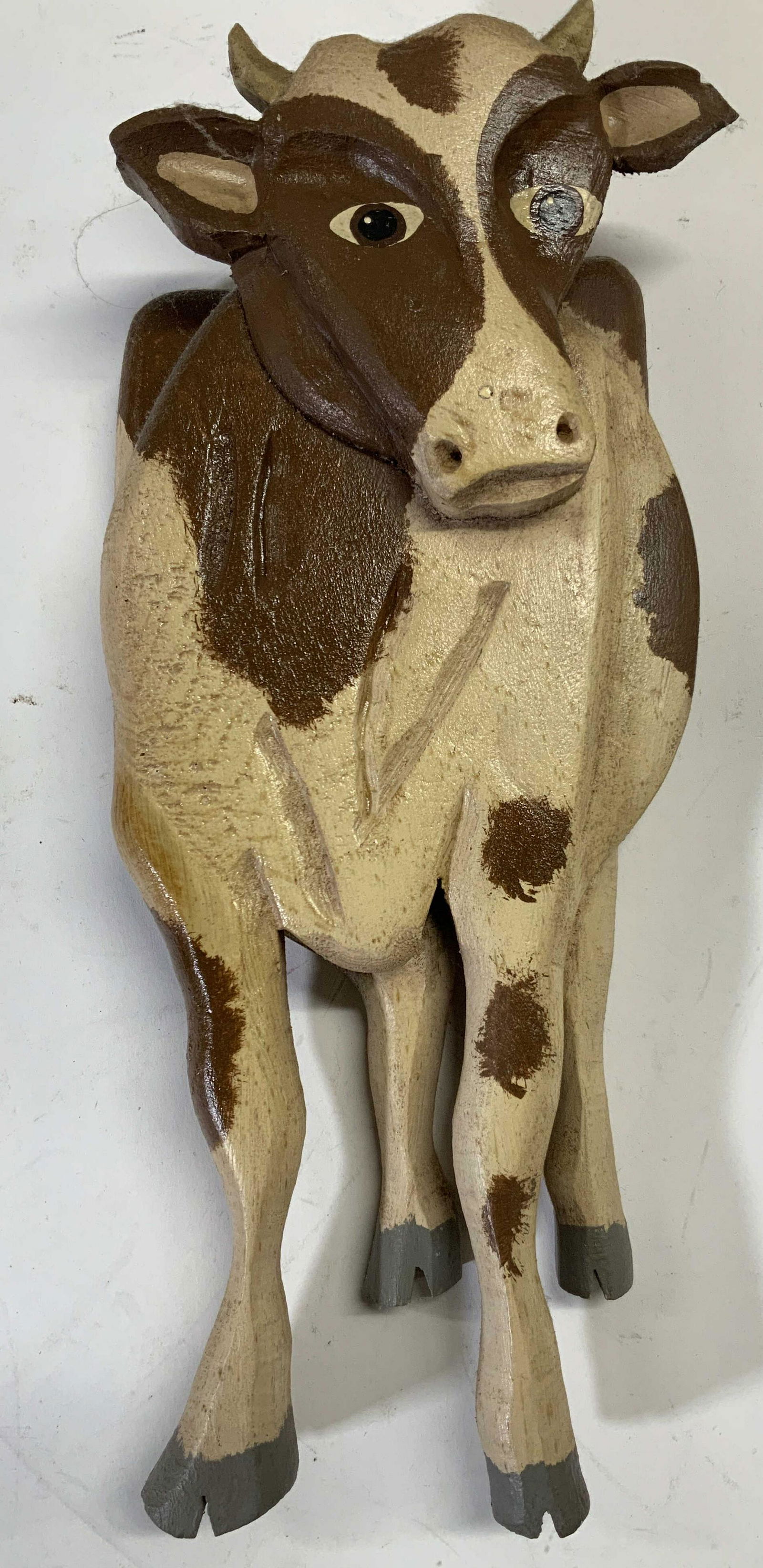 APPLE CREEK ORIGINALS Wooden Cow Wall Hanging (1 of 8)