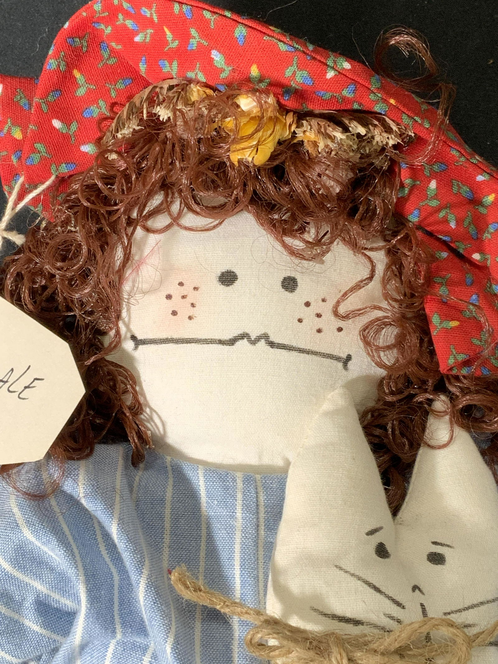 ABIGALE Handmade Artisan Rag Doll (1 of 4)