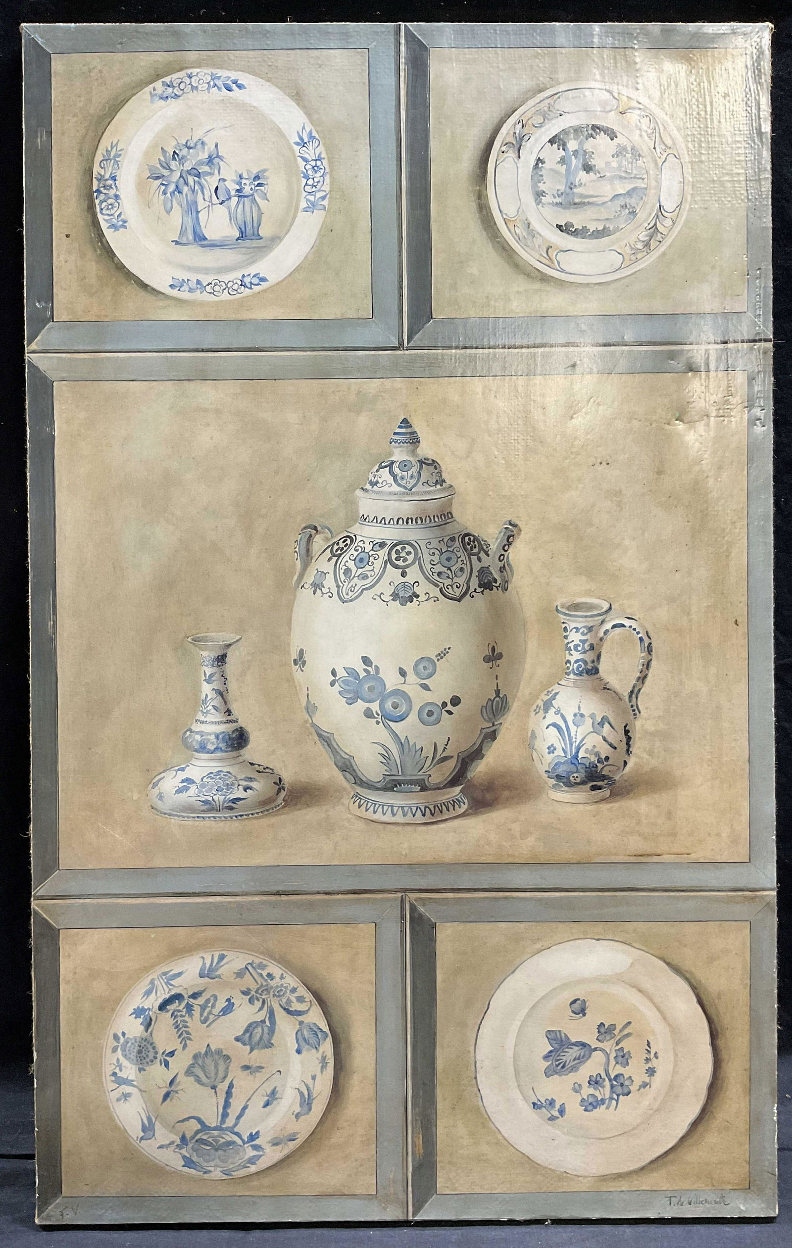 FABRICE DE VILLENUEVE Signed Offset Lithograph (1 of 8)