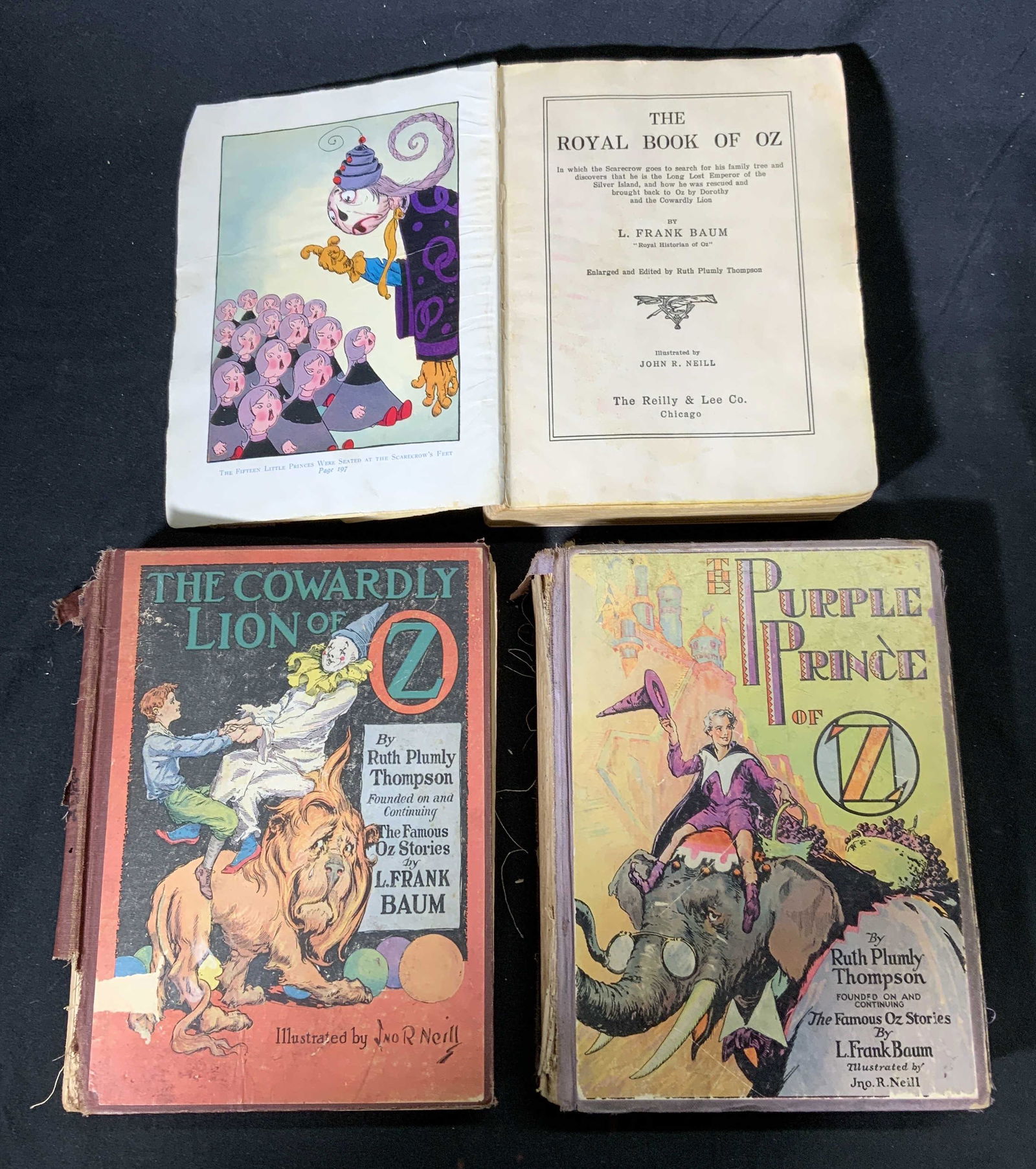 Group 3 First Edition Land of Oz Series Books (1 of 18)