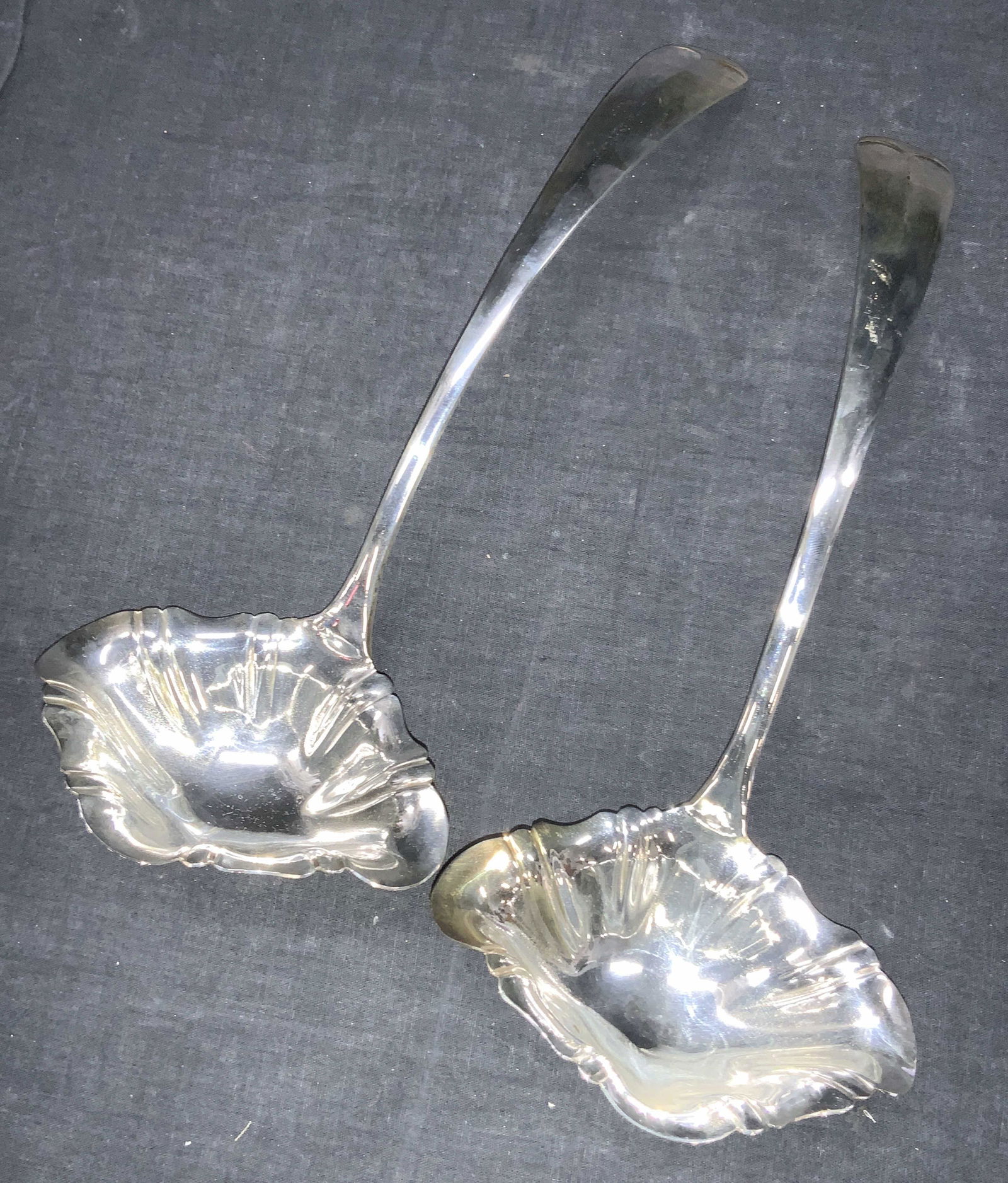 Silver Plate Sheffield England Ladles (1 of 6)