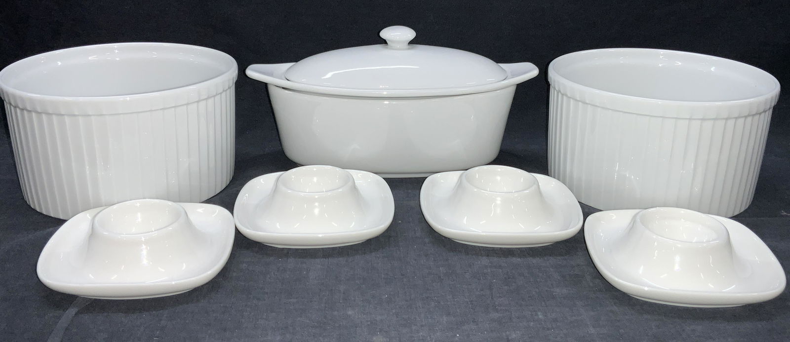 Pillivuyt & Trudeau White Porcelain Kitchenwares (1 of 10)