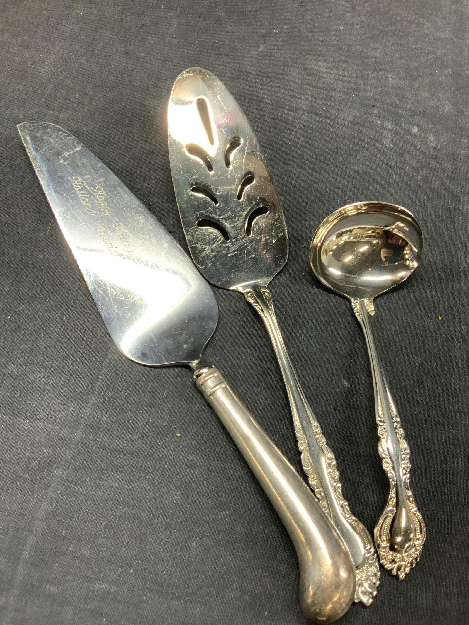 3 Steel Ornate Kitchen Utensils (1 of 7)