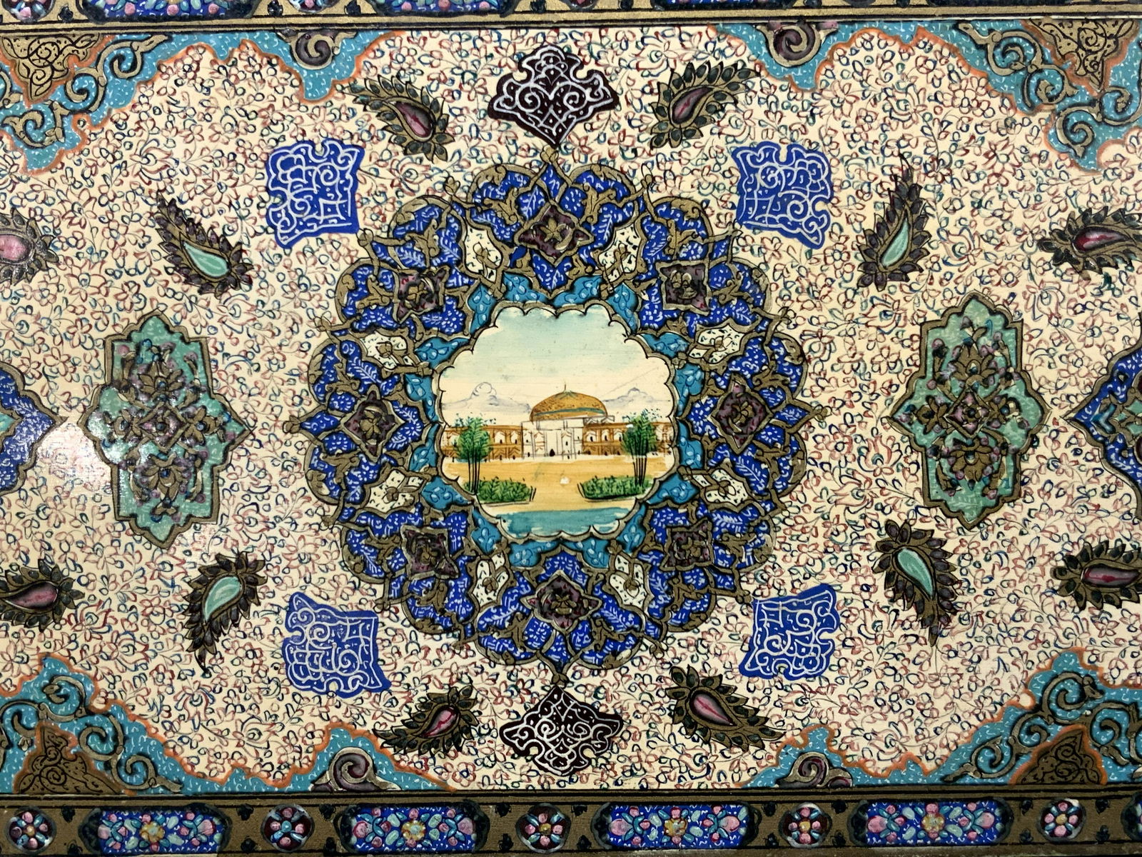 Hand Painted Middle Eastern Panel (1 of 9)
