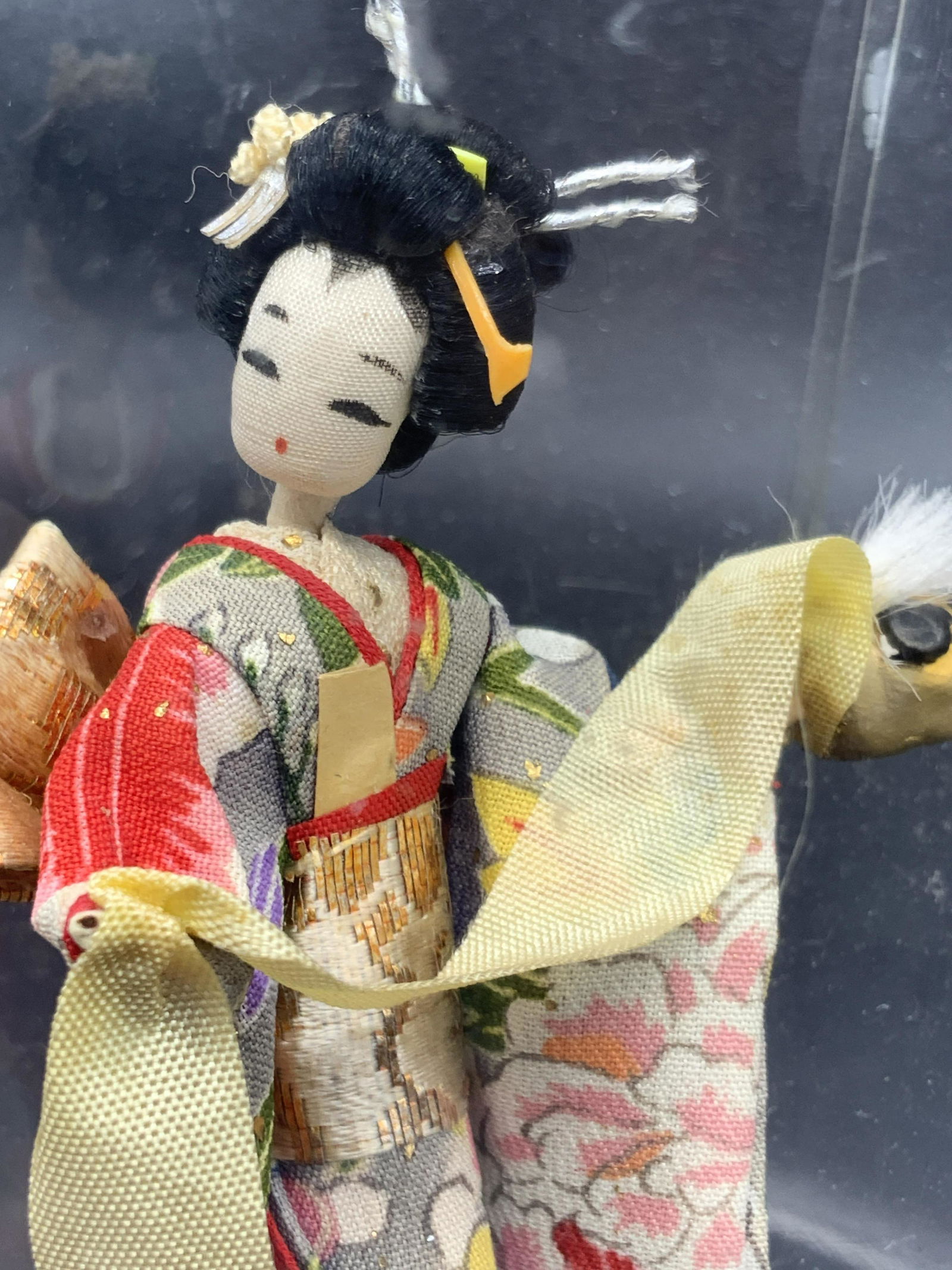 Vintage KABUKI Figural Display Doll W/ Case (1 of 8)