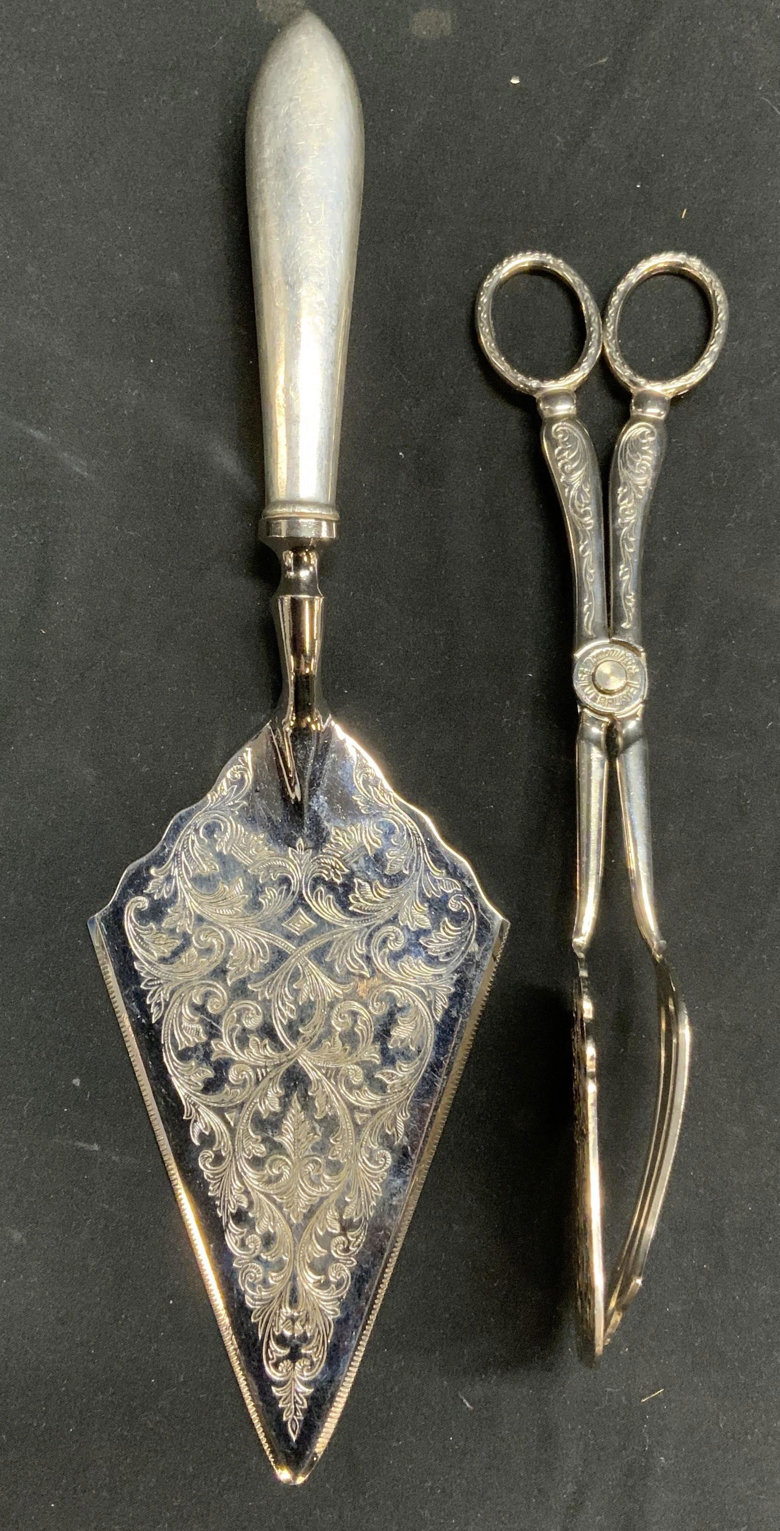 Lot 2 RAIMOND Silver Plated Tongs & More (1 of 7)