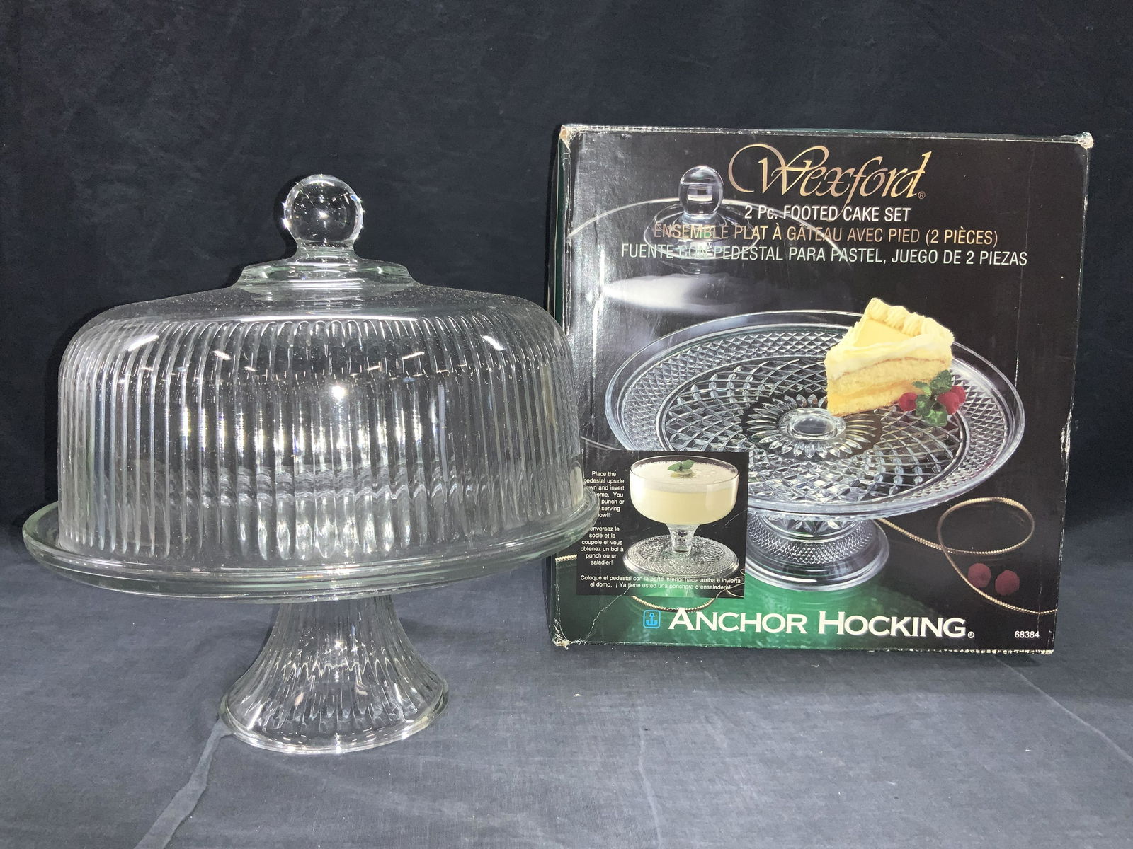 Wexford Footed Cake Stand, Original Box (1 of 9)
