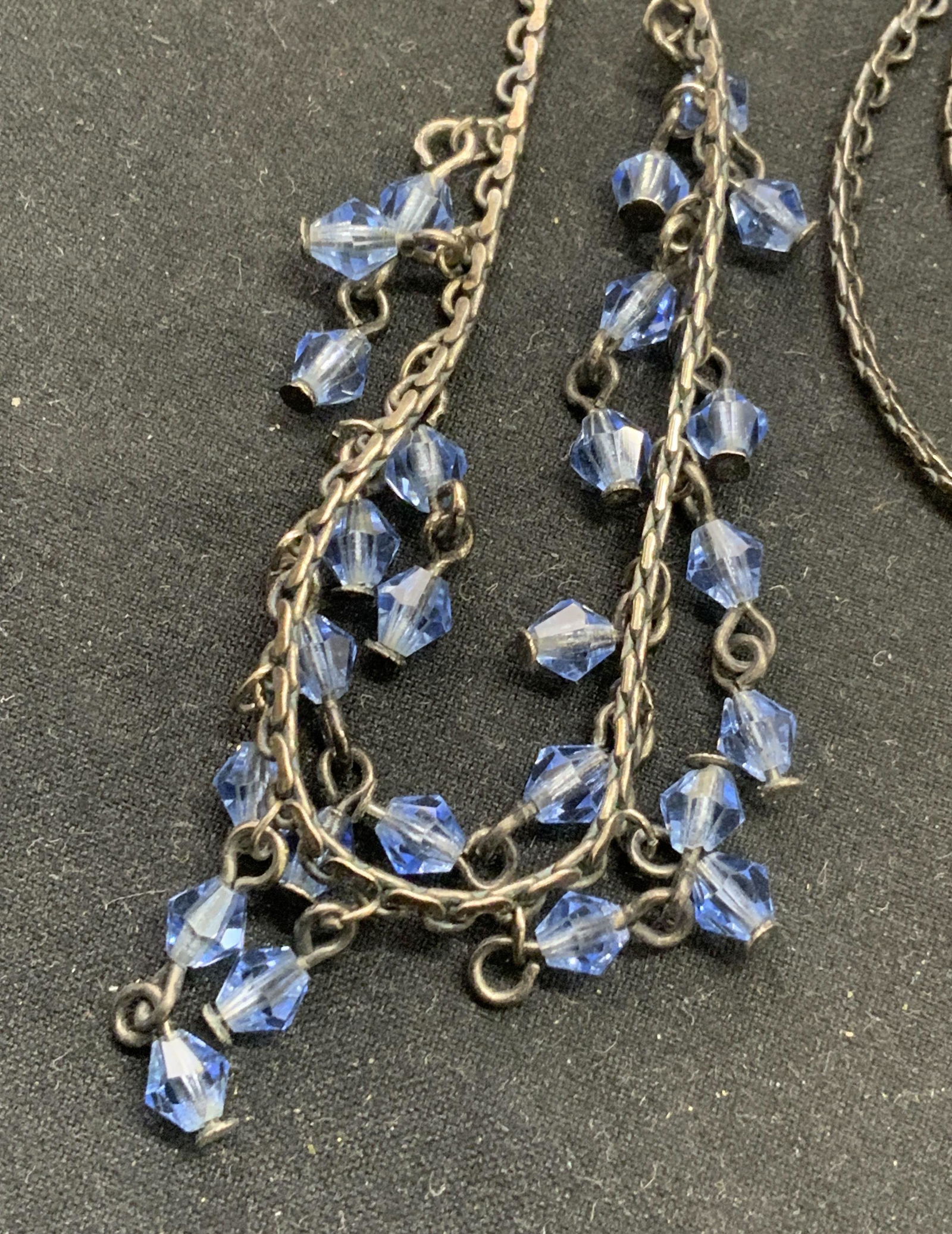 Blue Crystal Necklace, Jewelry (1 of 6)