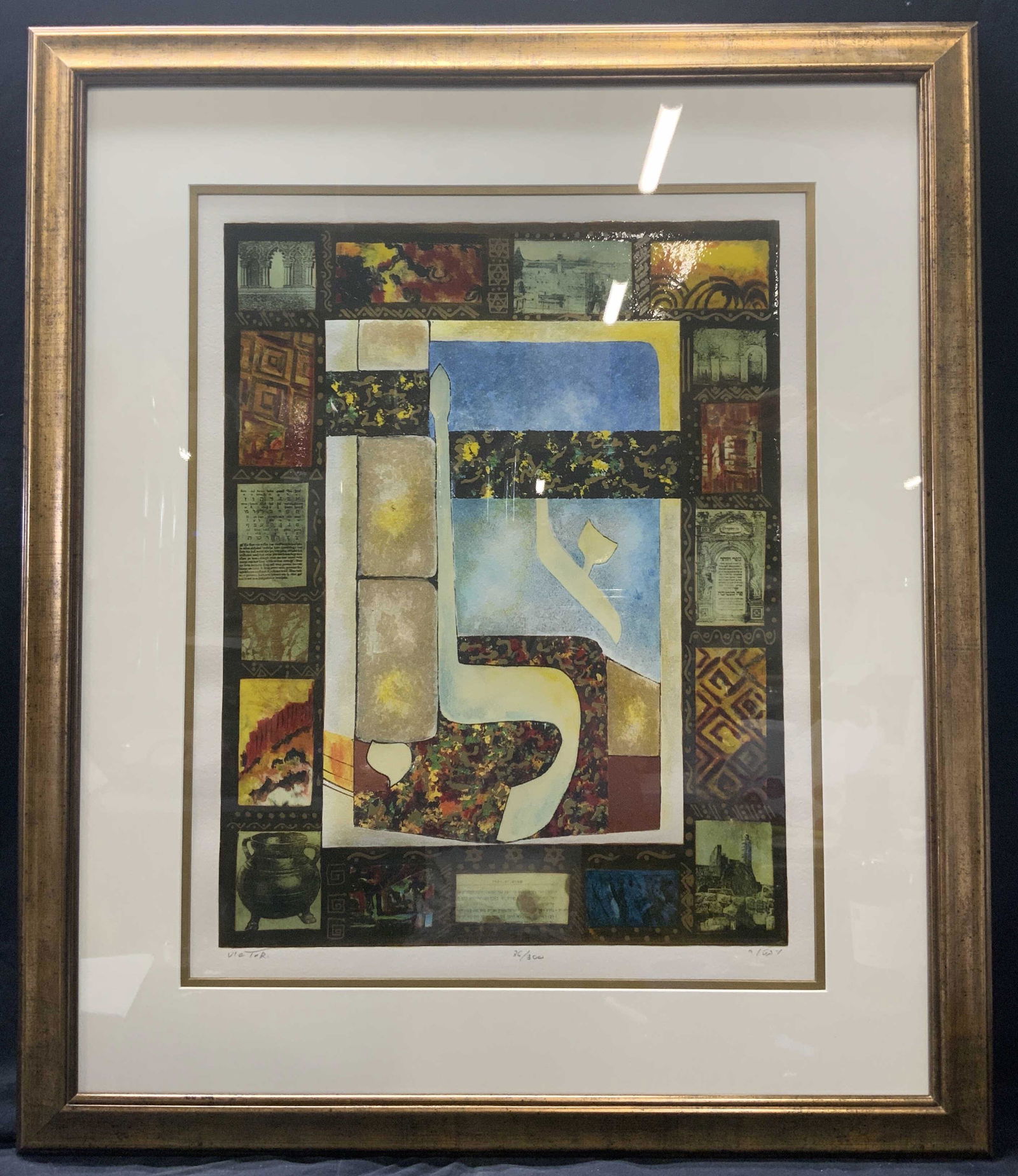 VICTOR SHREM Eli Signed Ltd. Varnished Lithograph (1 of 13)