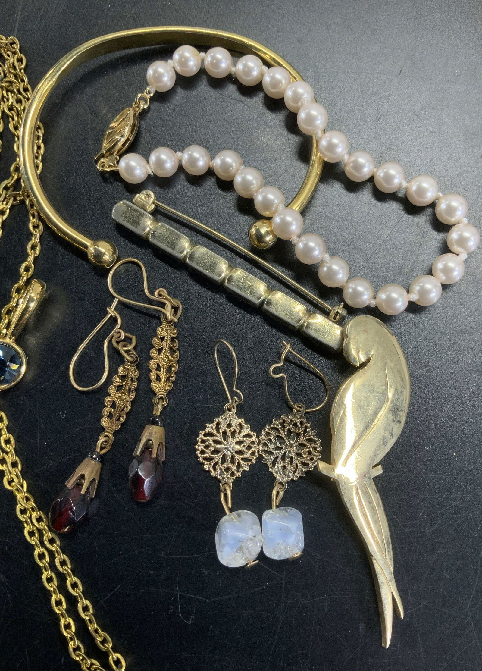 Group Lot Sterling and Costume Jewelry (1 of 8)