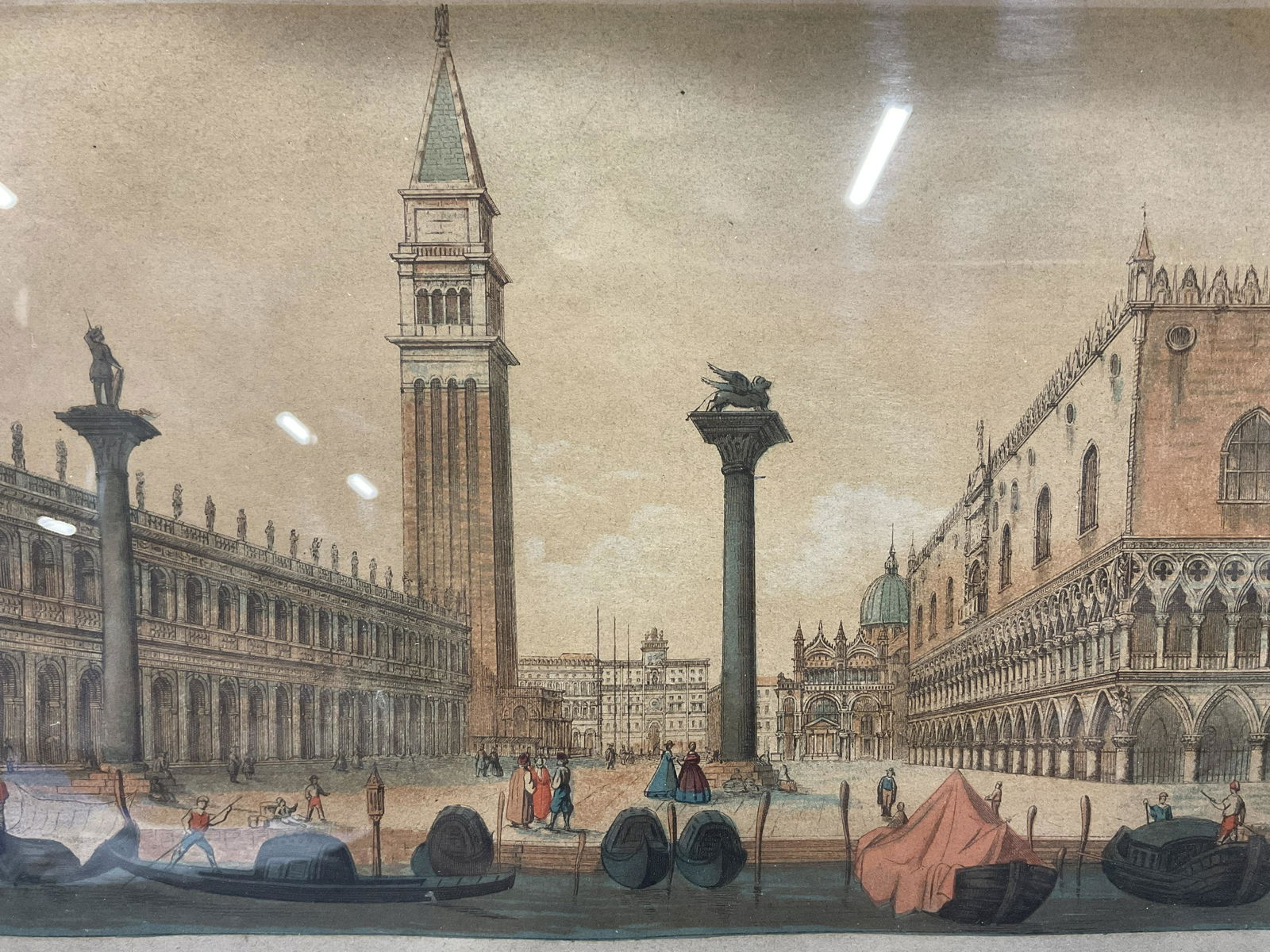 DRUCK & VERLAG Hand Colored Lithograph (1 of 5)