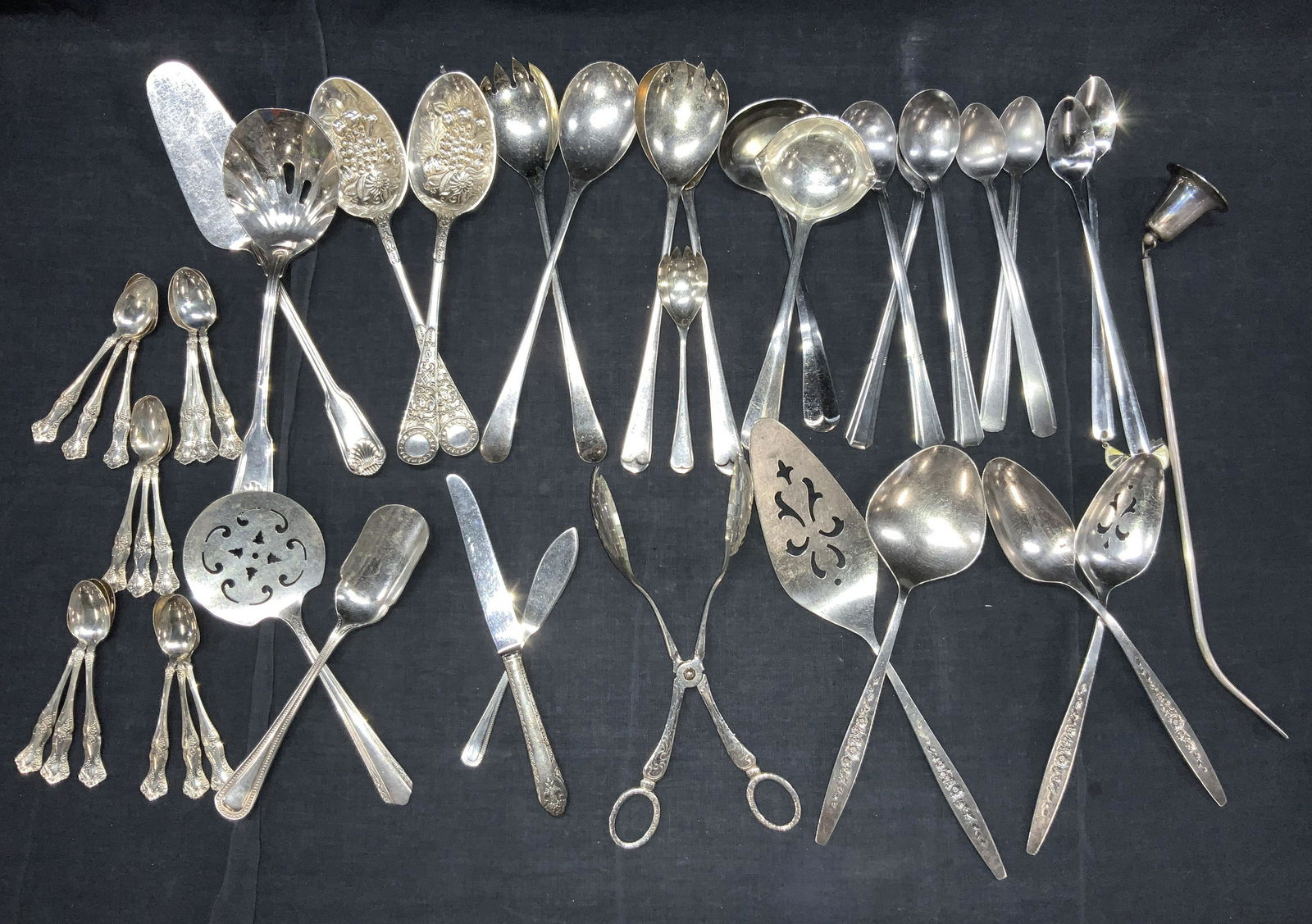 42 Sterling & Plate Serving Utensils (1 of 12)