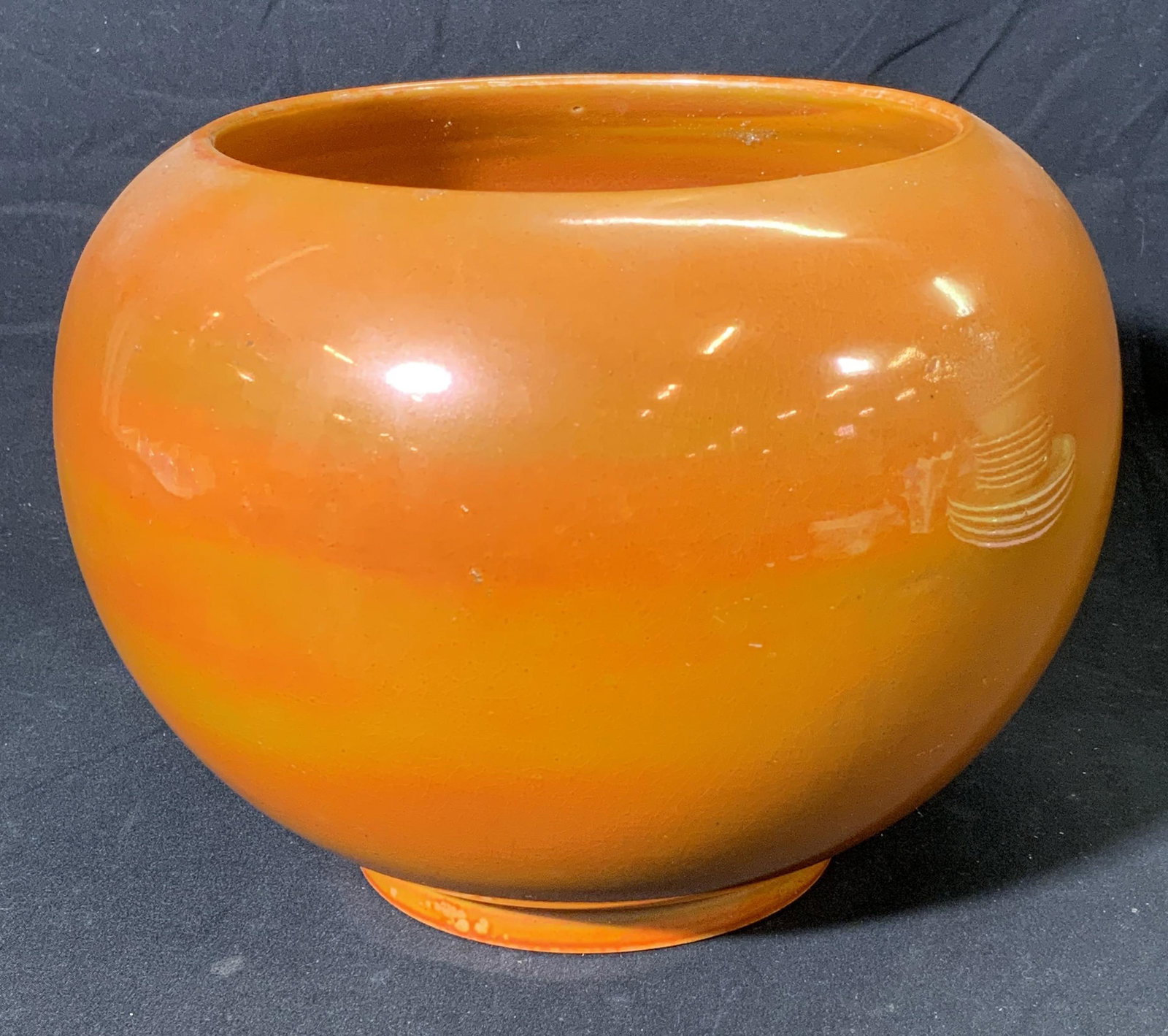 MOORCROFT Orange Pottery Vase (1 of 6)
