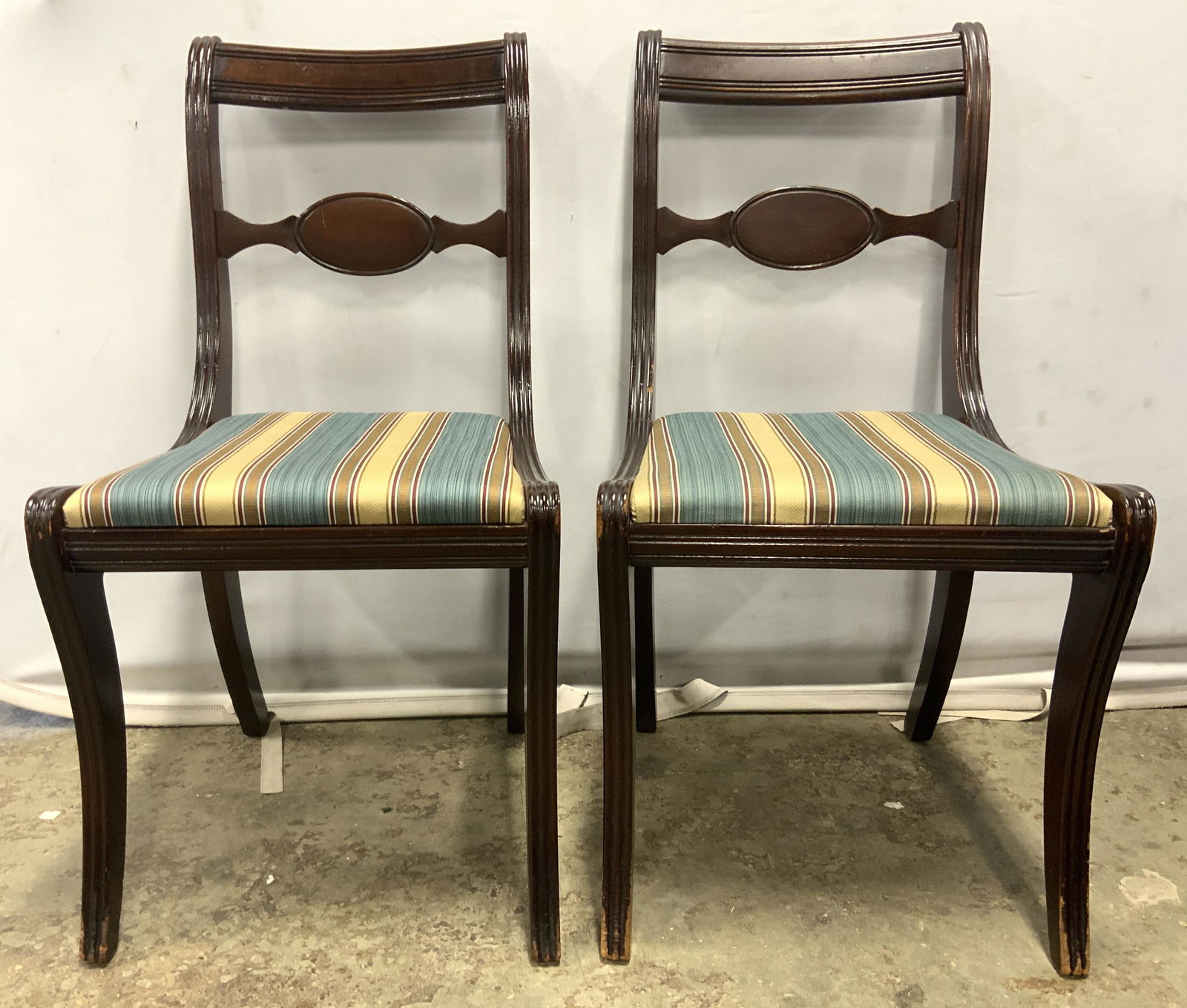 RH MACY & CO Vntg Wooden Side Chairs (1 of 10)