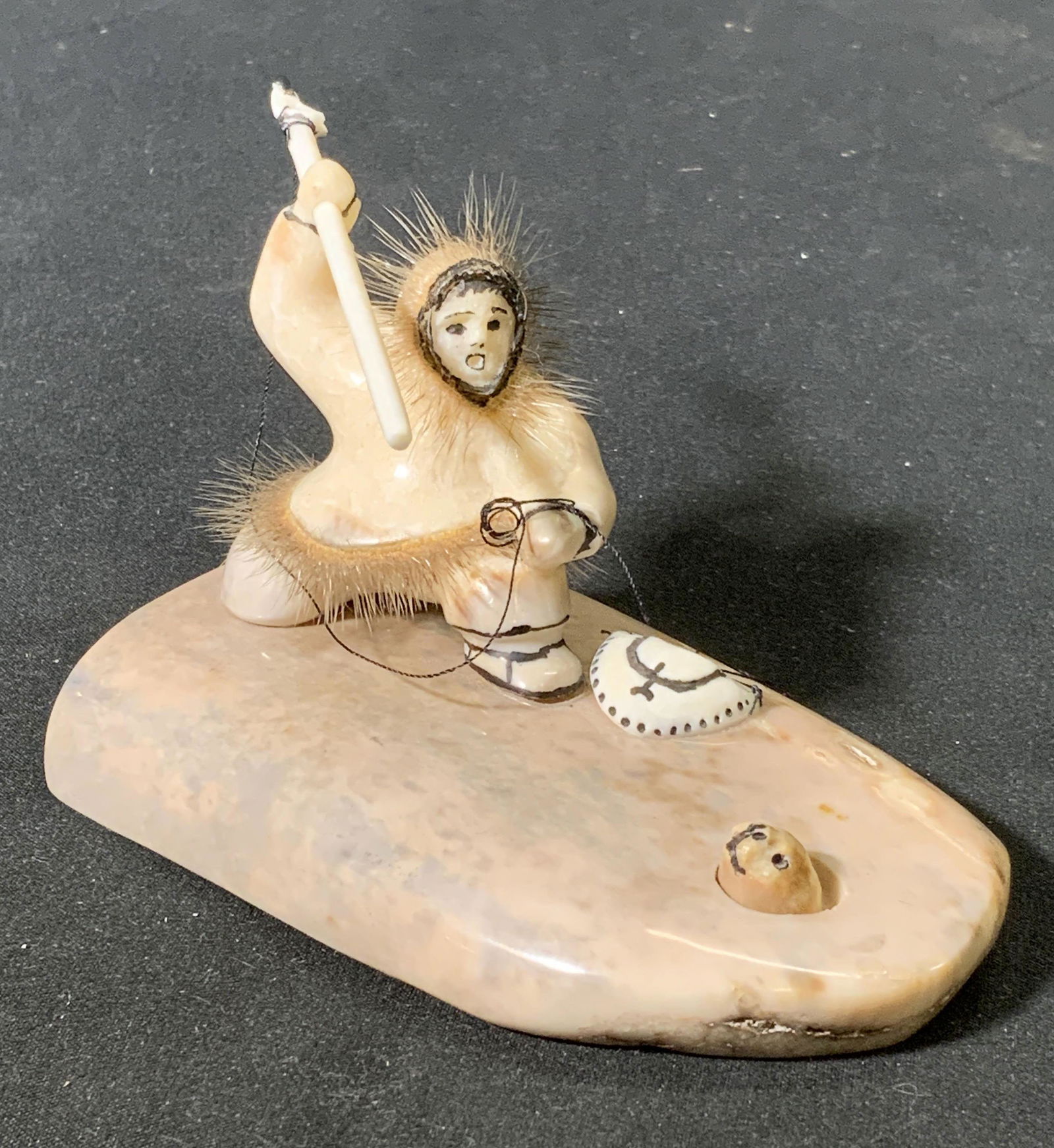 J ALOWA Seal Hunter Figurine (1 of 6)