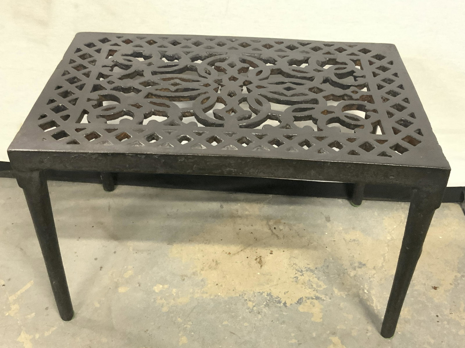 Vintage Black Iron Fireplace Trivet / Kettle Stool (1 of 8)