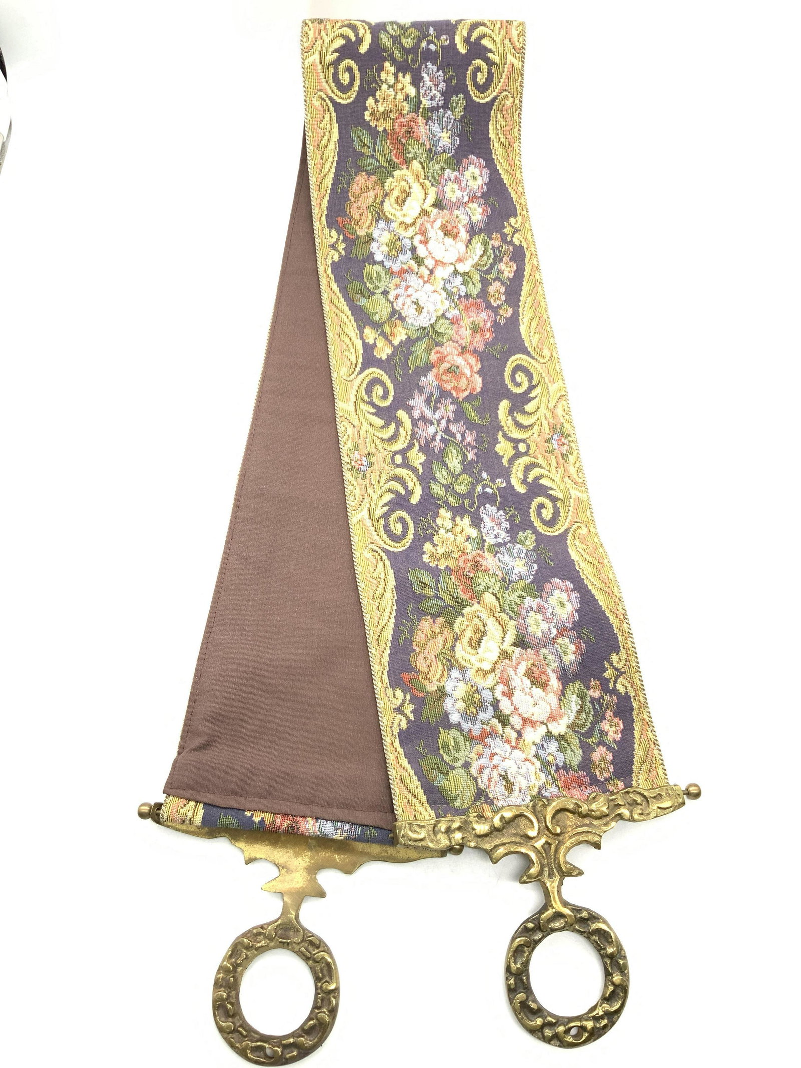 Antique Corona Decor Co. Tapestry Bell Pull (1 of 8)