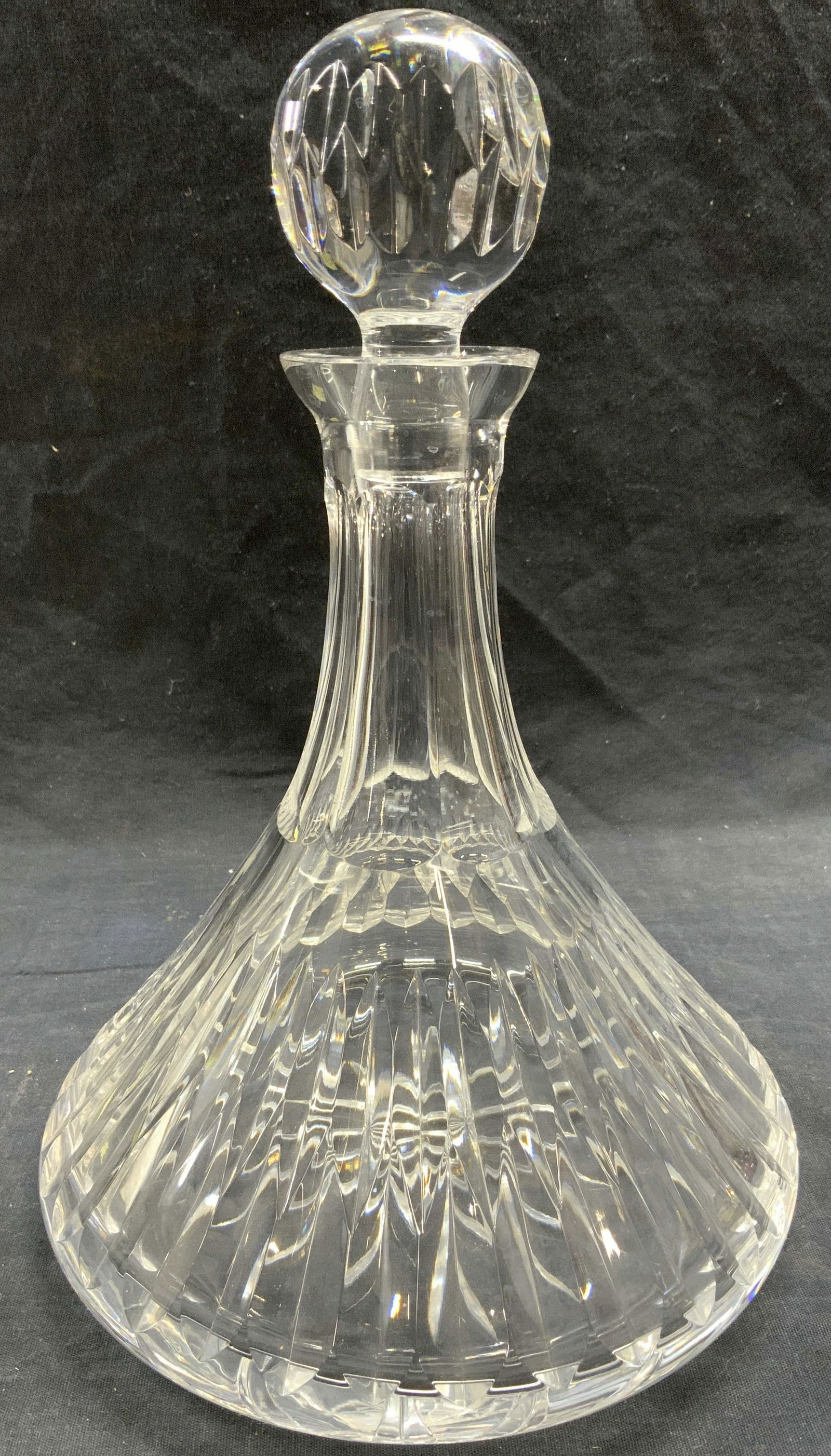 Cut Crystal Ships Decanter W Stopper (1 of 8)