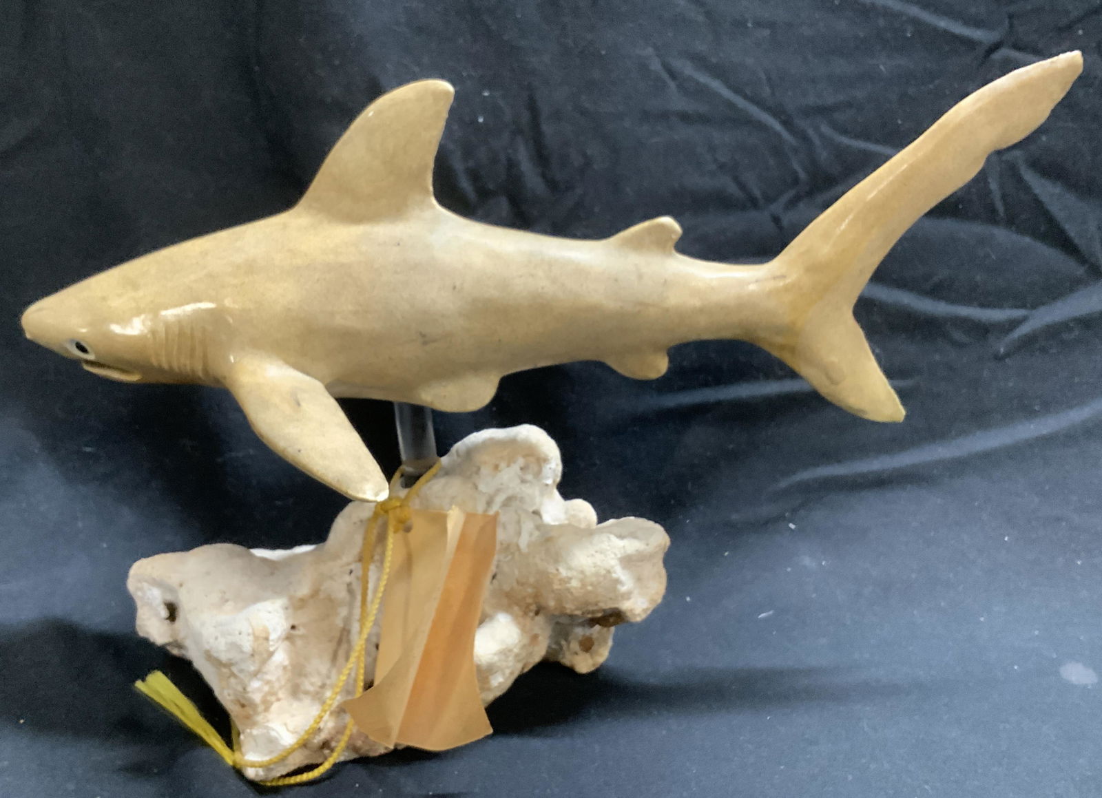 Handmade Ceramic Sand Shark Sculpture, Hawaii (1 of 6)
