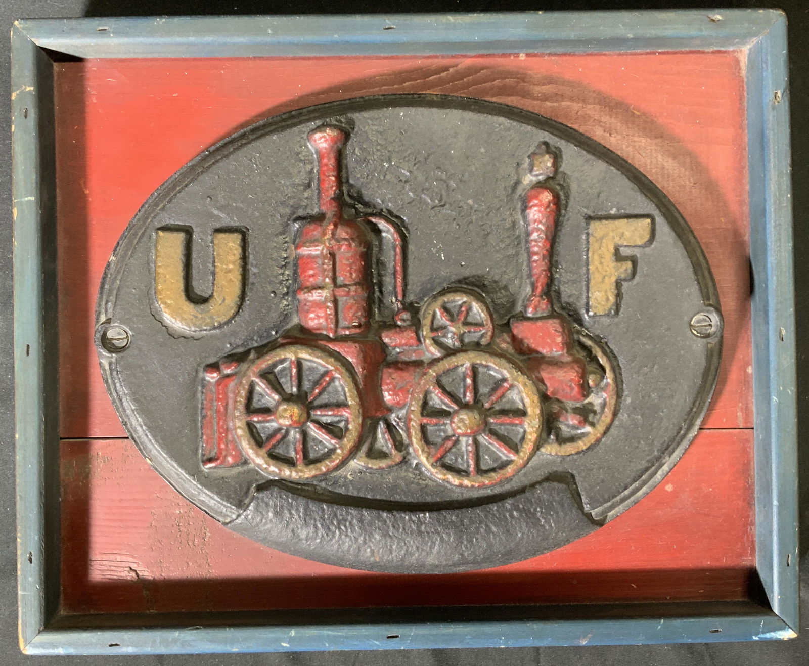 ビンテージ 鋳鉄&真鍮製 United Fireman Insurance Co ビンテージ 鋳鉄&真鍮製 United Fireman Insurance Co