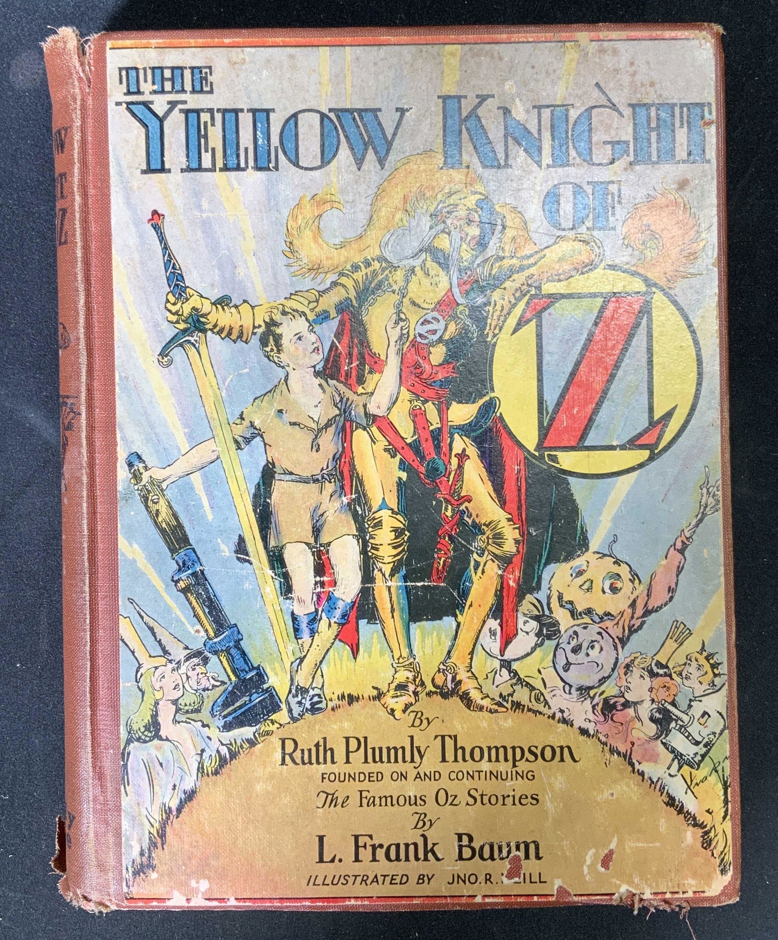 1st Ed Yellow Knight of Oz Ruth Plumly Thompson (1 of 11)