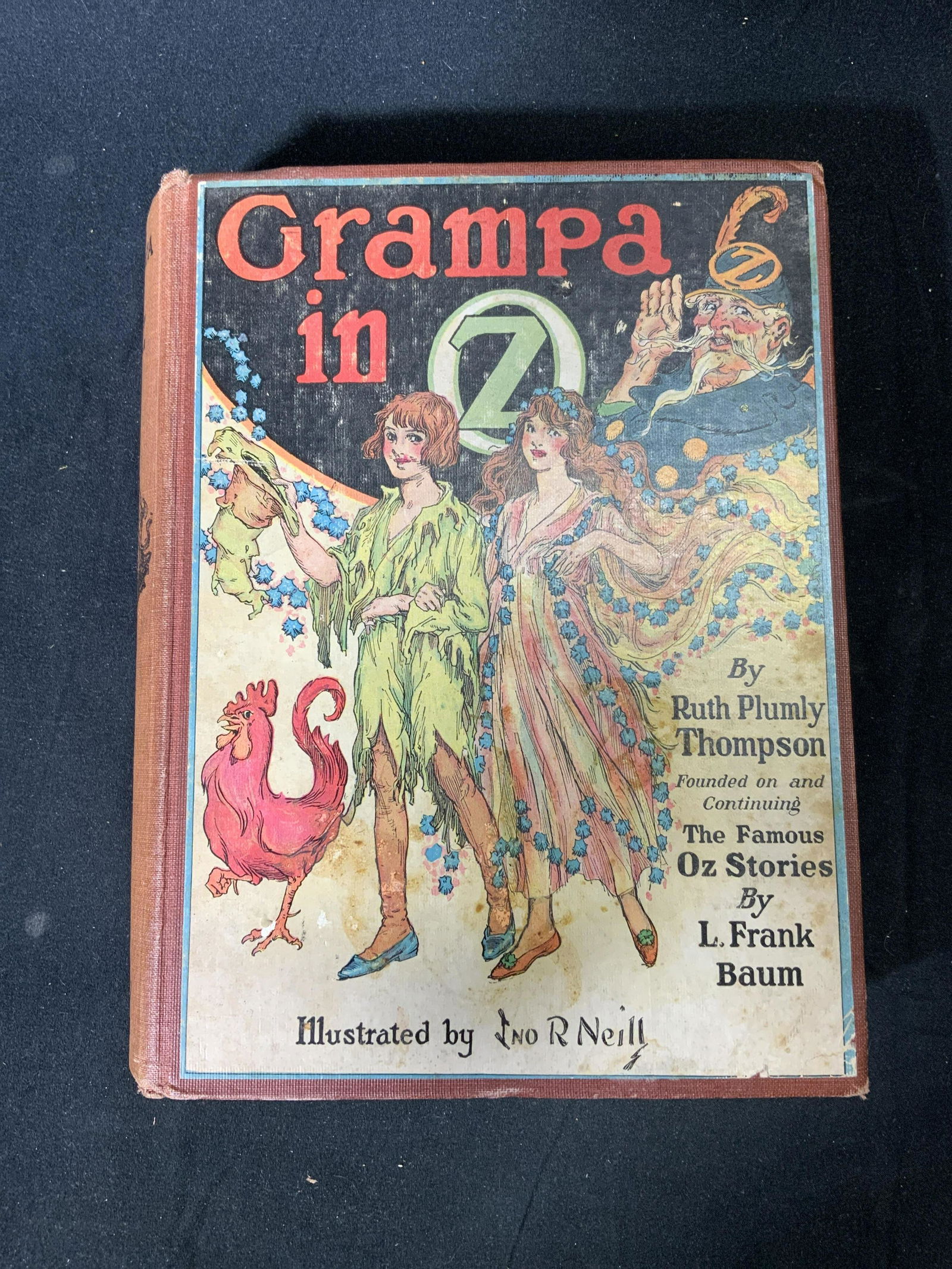 FIRST ED Grandpa in Oz Ruth Plumly Thompson (1 of 10)