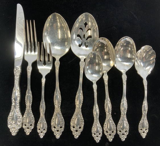 1881 Rogers Oneida Ltd Silver Plate Silverware,65