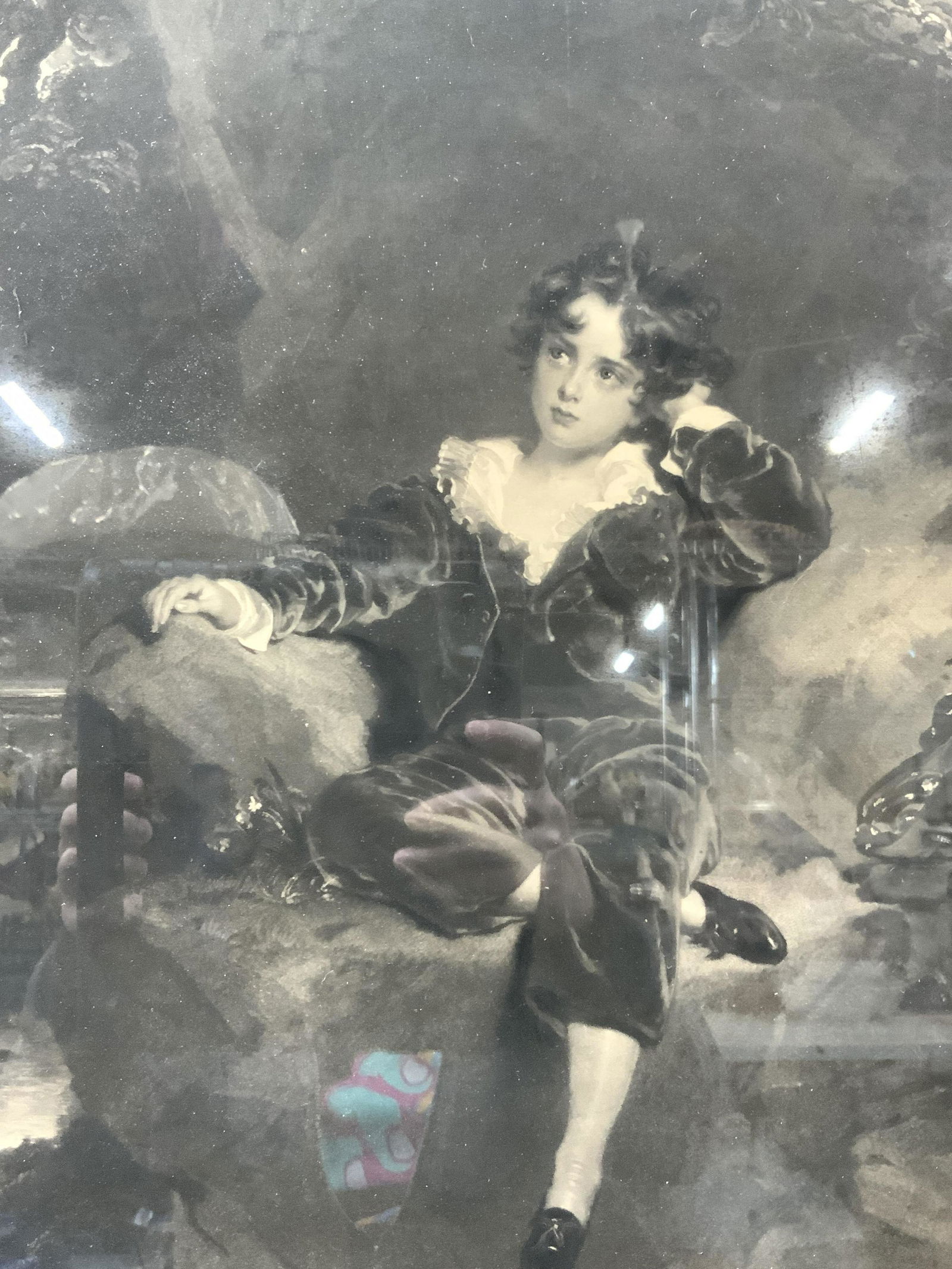 Stamped The Red Boy by T.Lawrence Mezzotint (1 of 11)