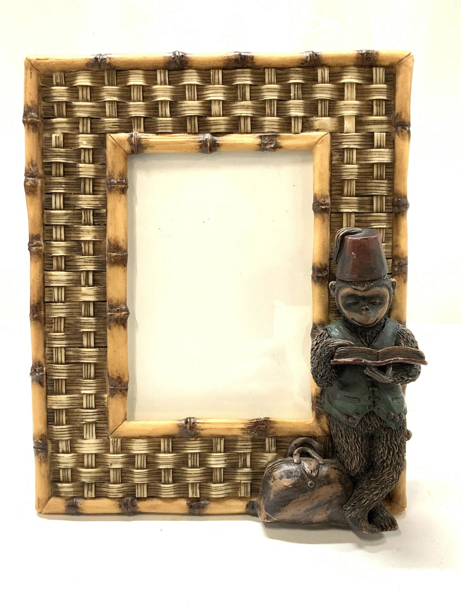 Monkey Figural Easel Back/ Wall Picture Frame (1 of 7)
