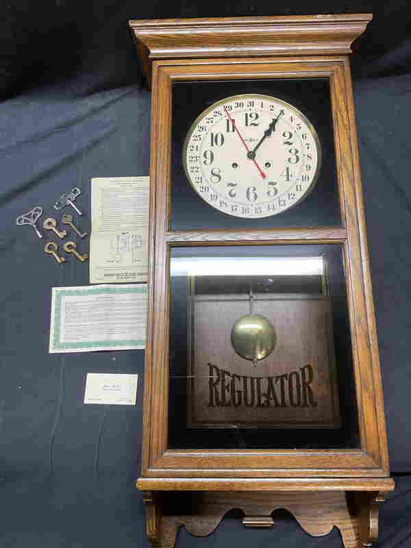 Howard Miller Regulator Wall Clock (0220) on Feb 15, 2023 The