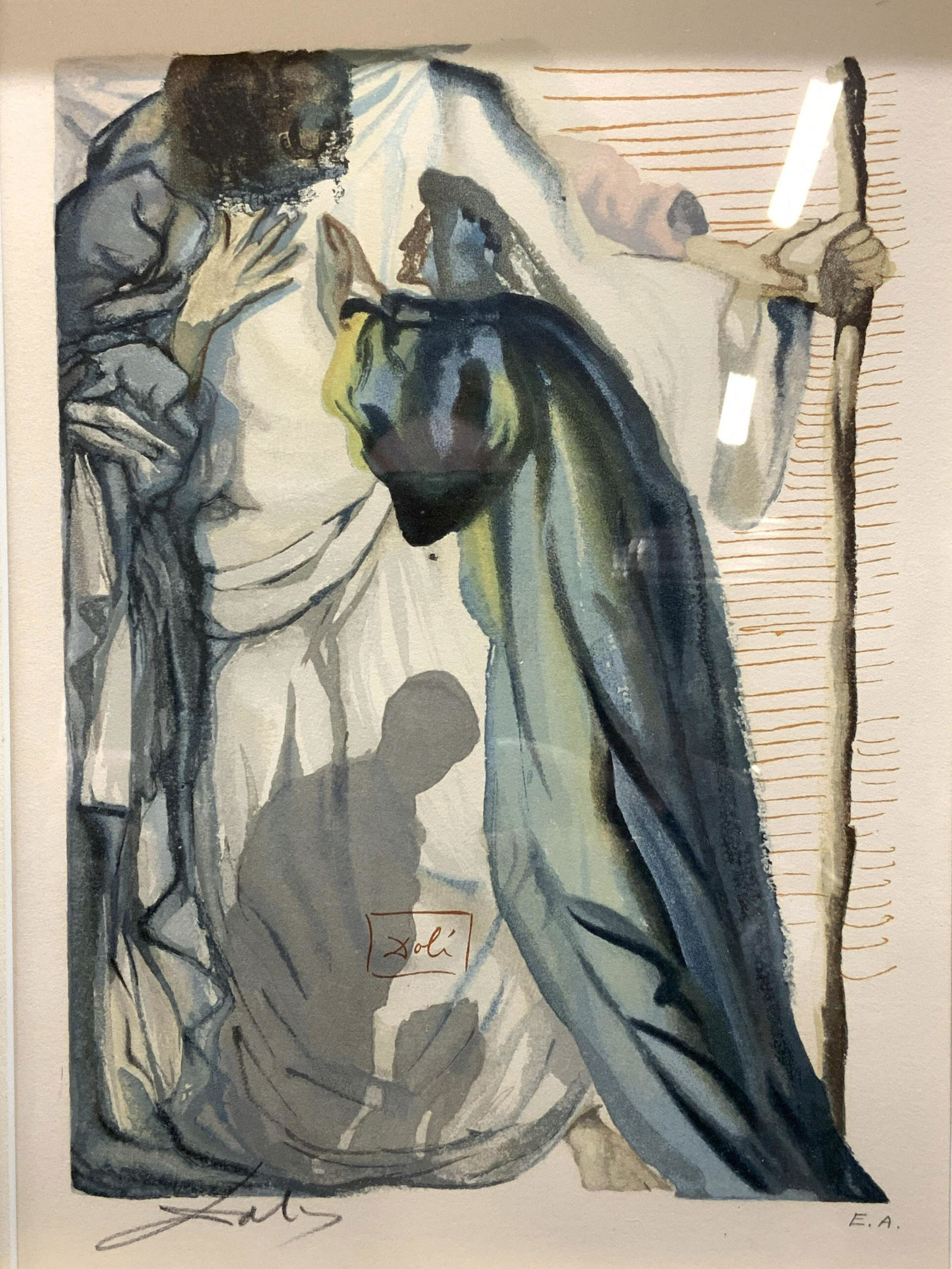 SALVADOR DALI Divine Comedy Wood Engraving (1 of 13)