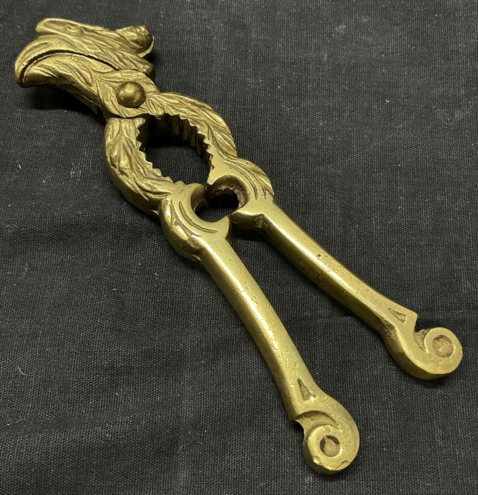 Brass Parrot Head Nut Cracker (1 of 6)